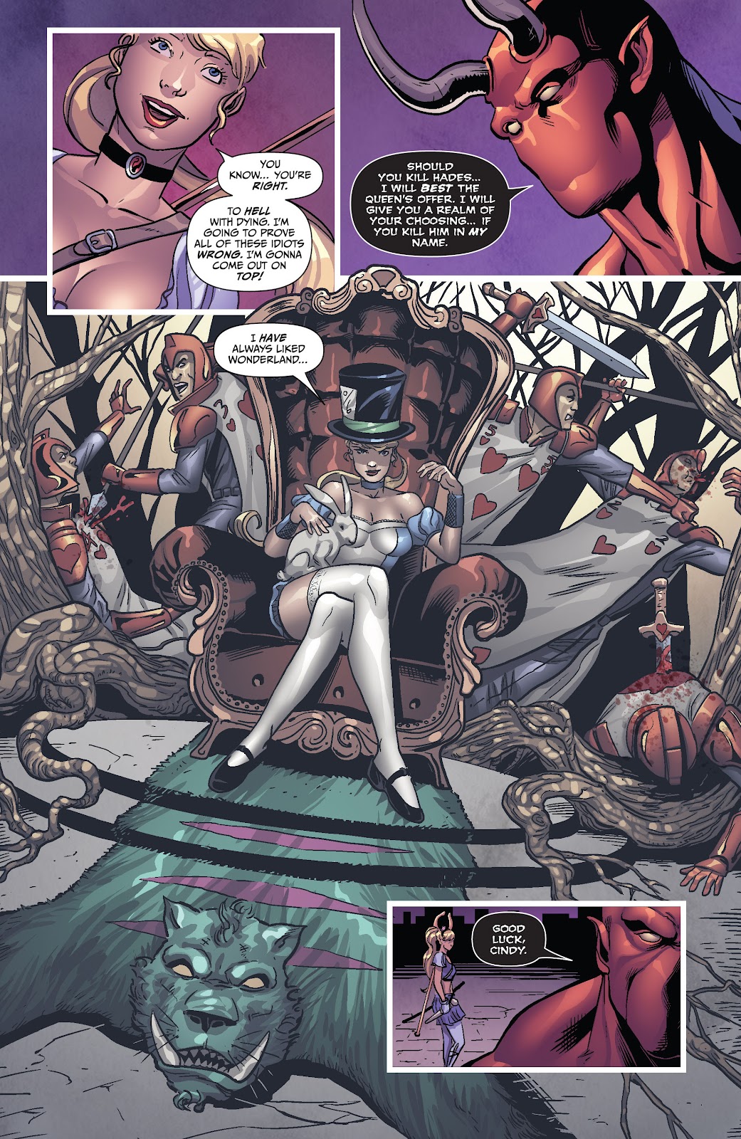 Grimm Fairy Tales presents Age of Darkness issue Full - Page 96