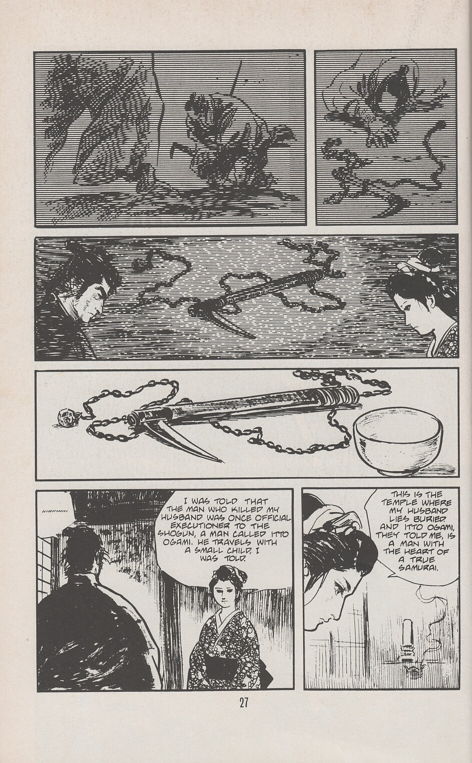 Read online Lone Wolf and Cub comic -  Issue #27 - 34
