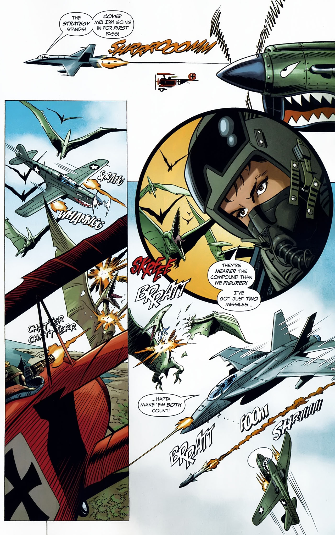 Read online The War That Time Forgot comic -  Issue #11 - 15