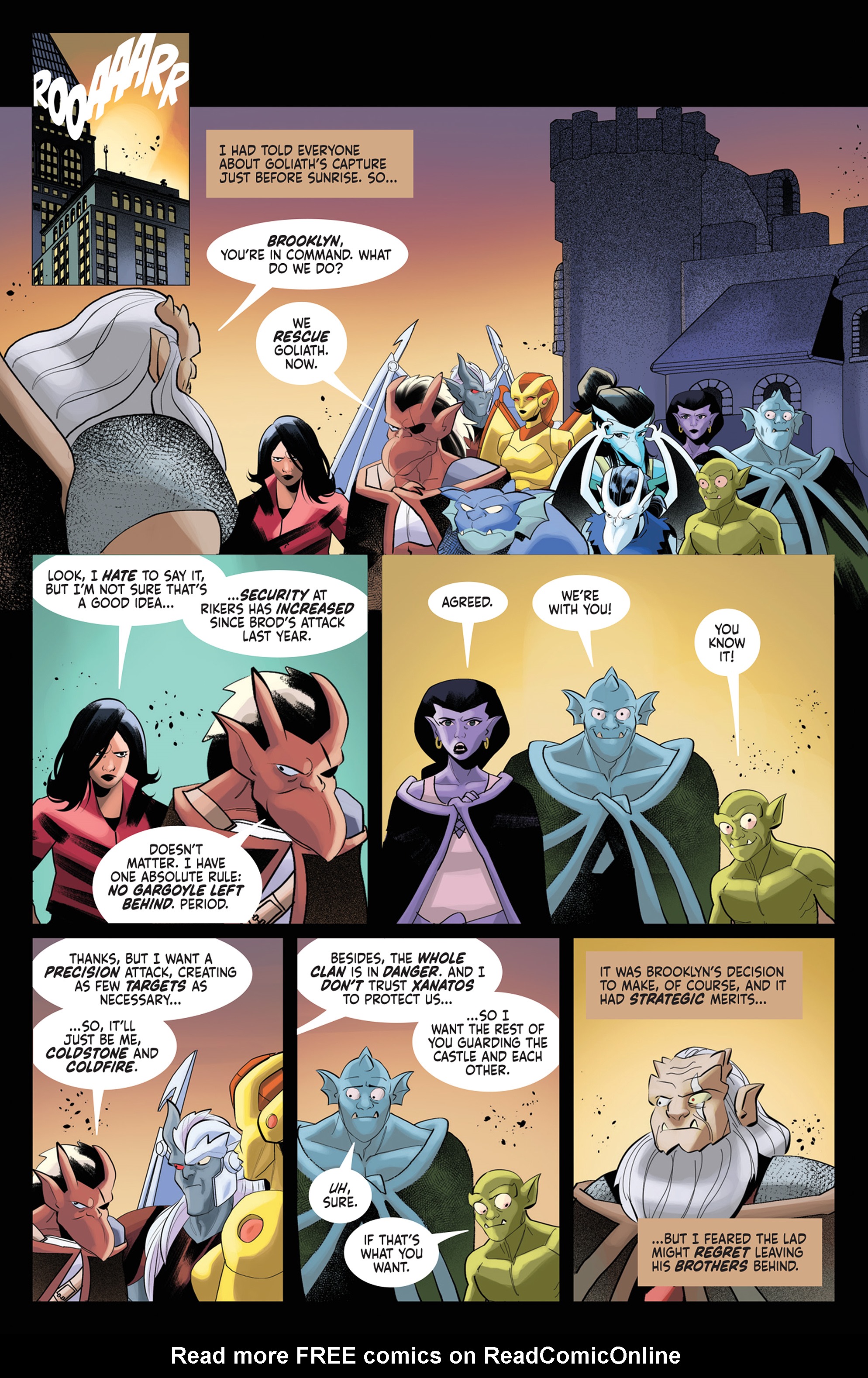 Read online Gargoyles (2022) comic -  Issue #5 - 20