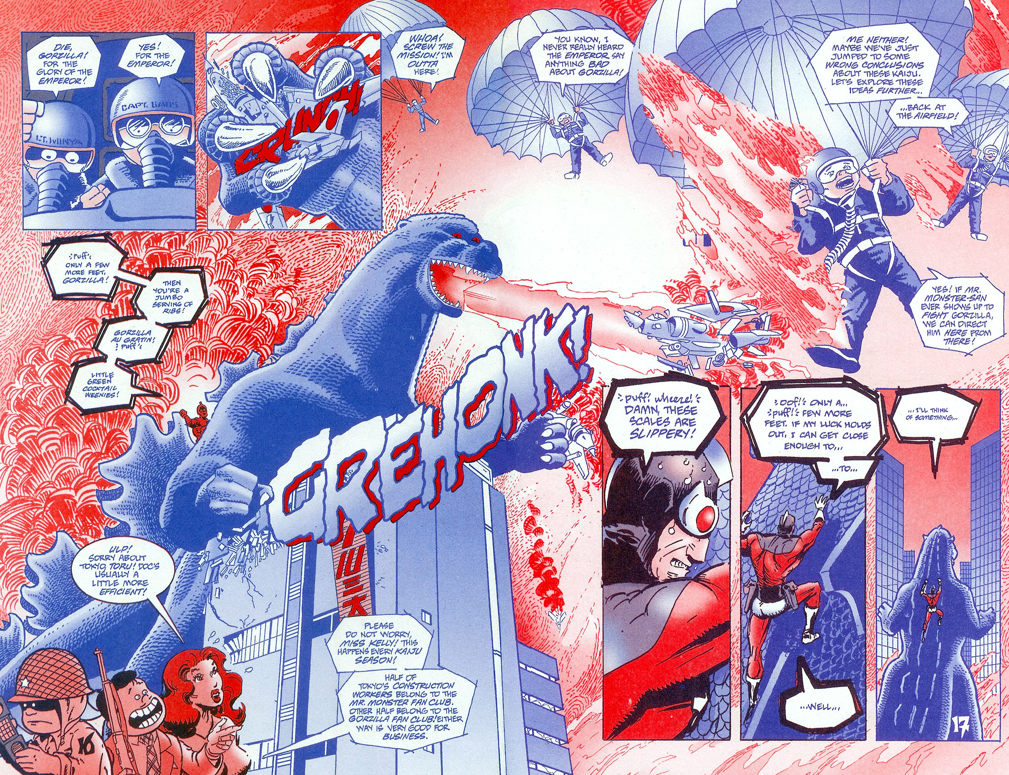 Read online Mr. Monster vs Gorzilla comic -  Issue # Full - 10