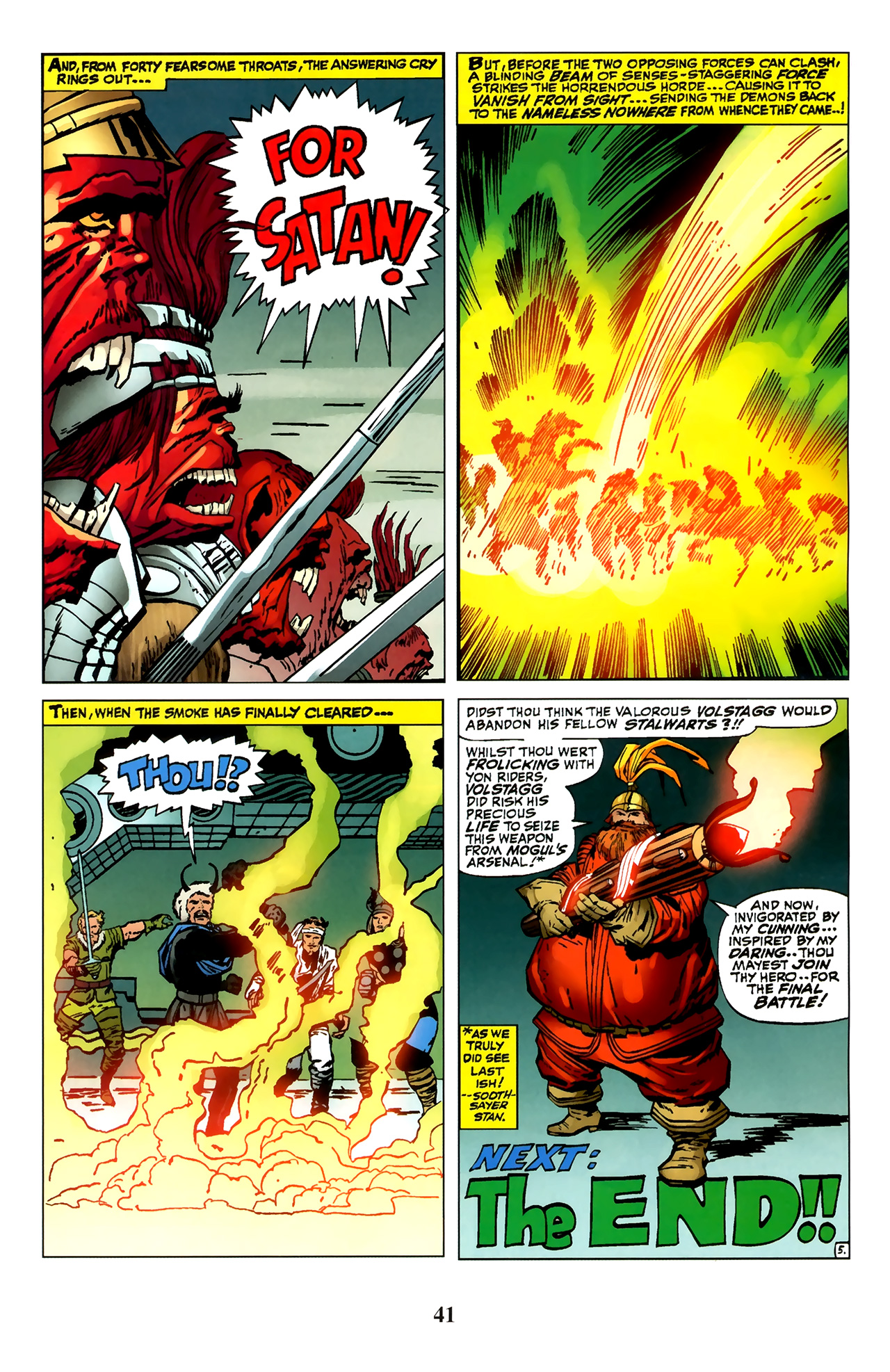 Read online Thor: Tales of Asgard by Stan Lee & Jack Kirby comic -  Issue #6 - 43