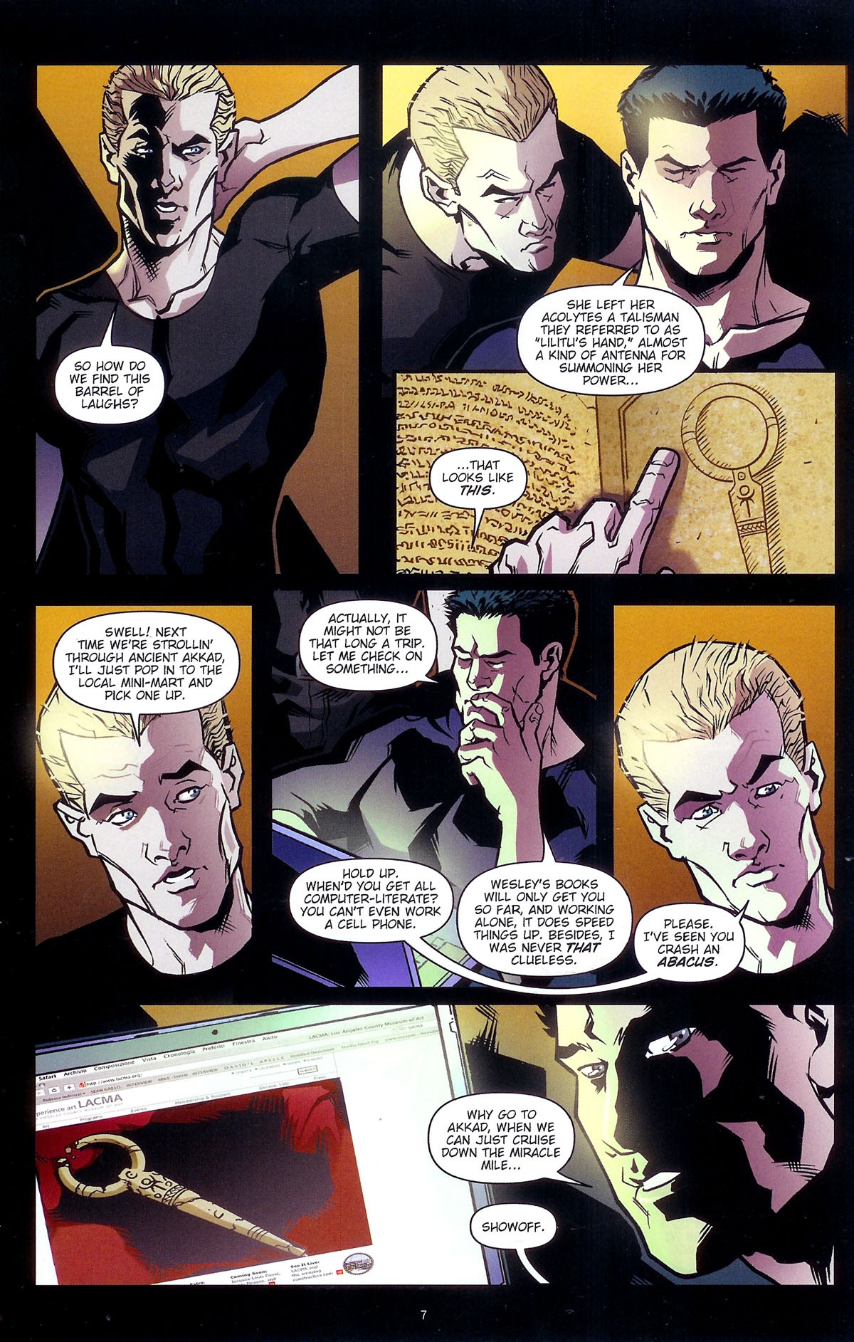 Read online Angel: Auld Lang Syne comic -  Issue #4 - 8