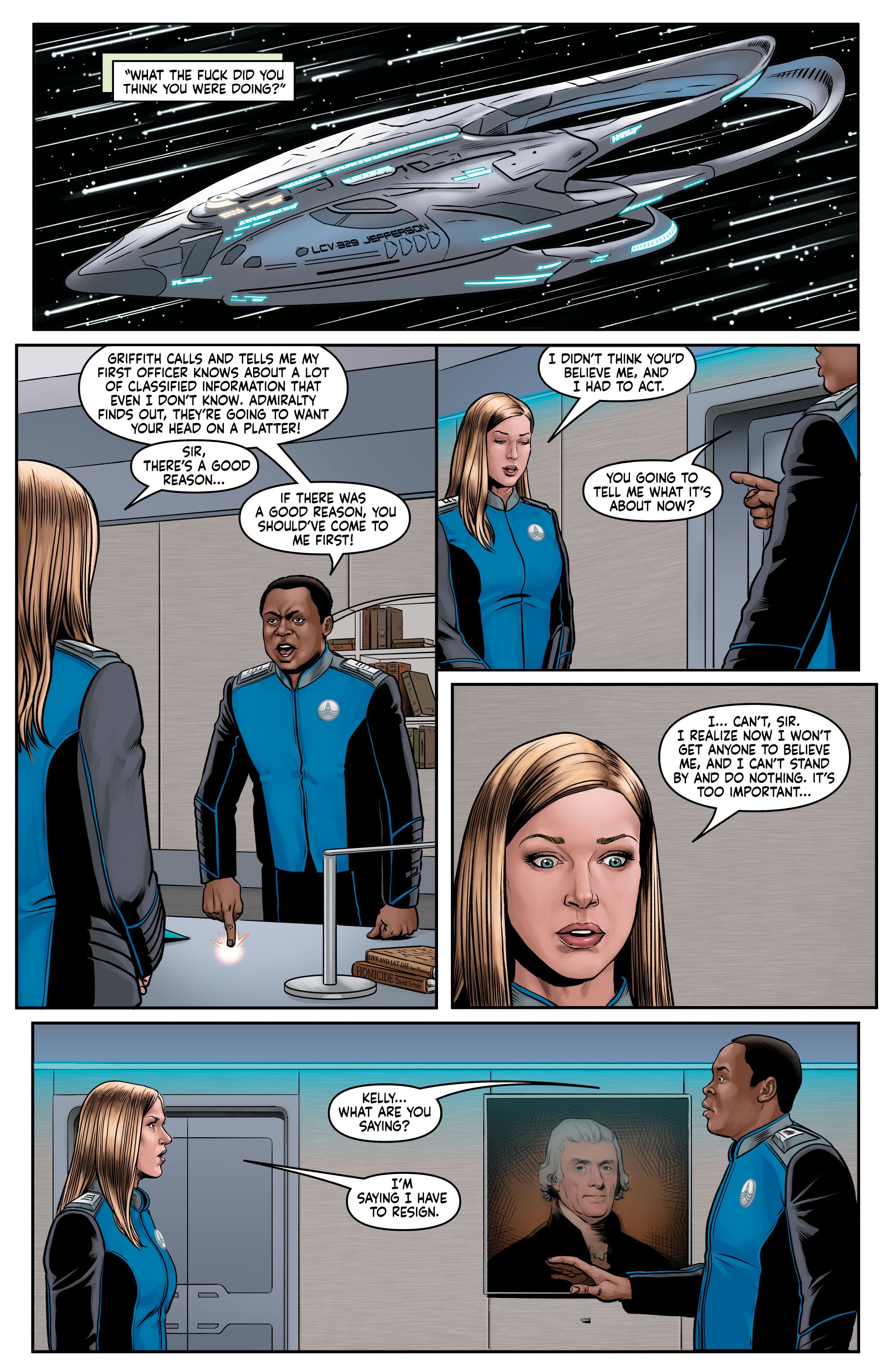 Read online The Orville: Digressions comic -  Issue #2 - 8
