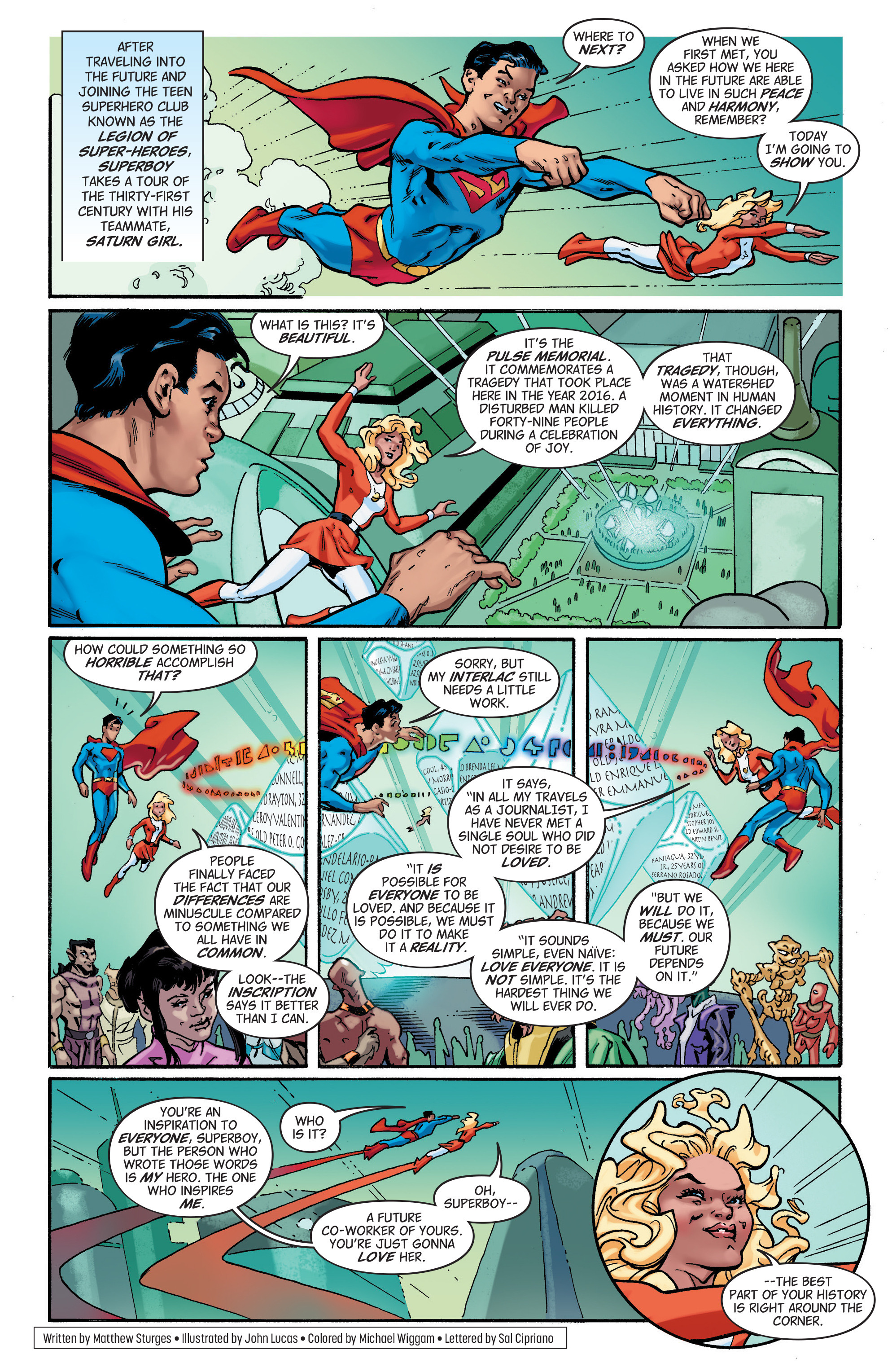 Read online Love Is Love comic -  Issue # TPB - 110