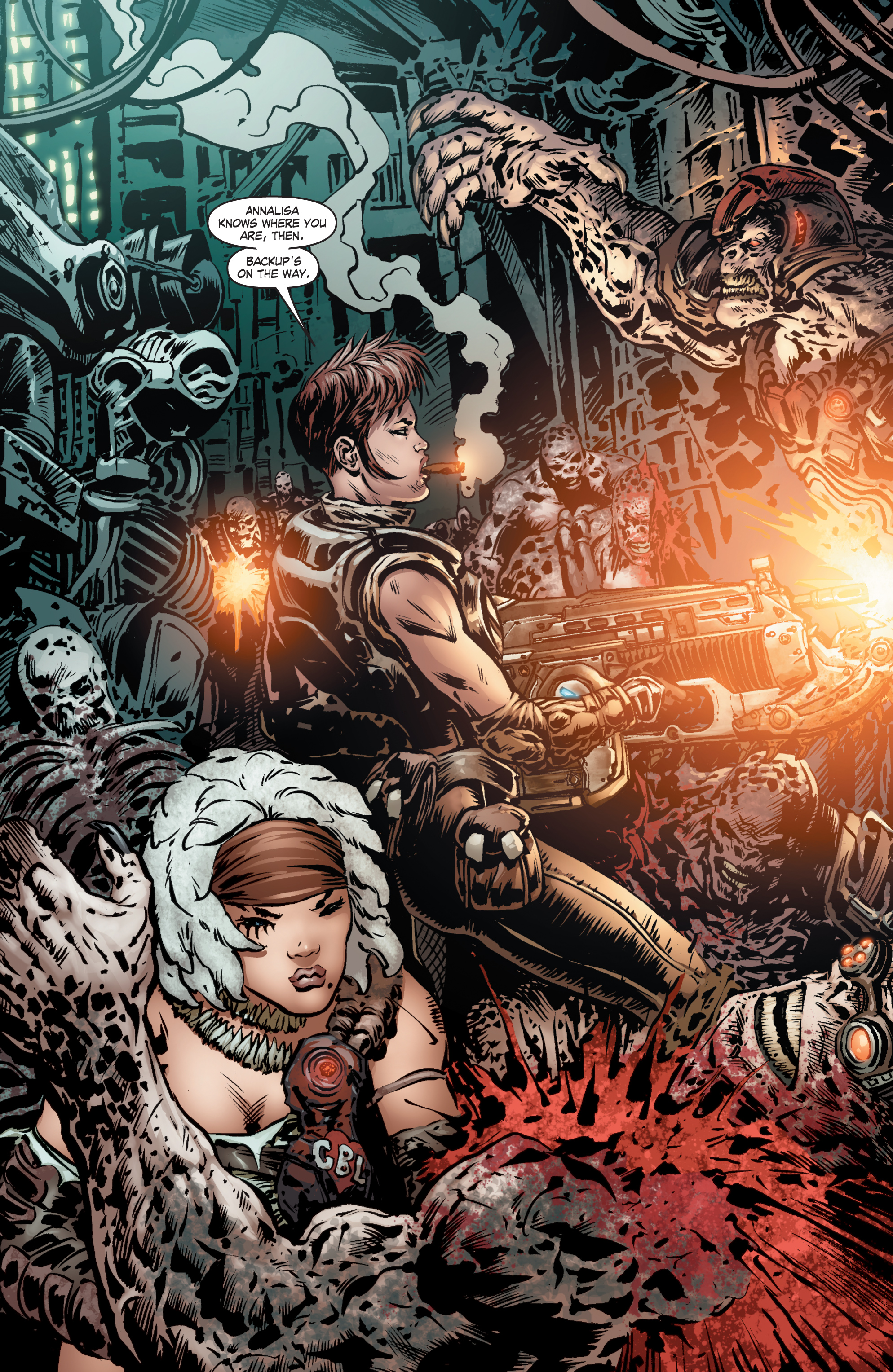 Read online Gears Of War comic -  Issue #11 - 15