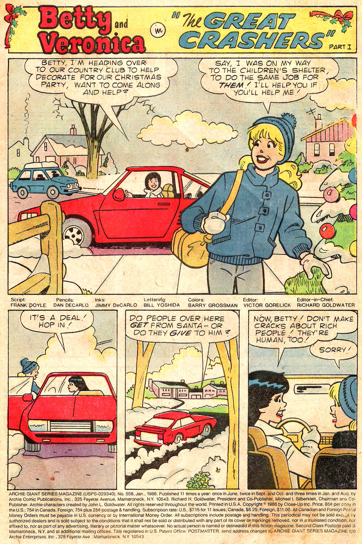 Read online Archie Giant Series Magazine comic -  Issue #558 - 3