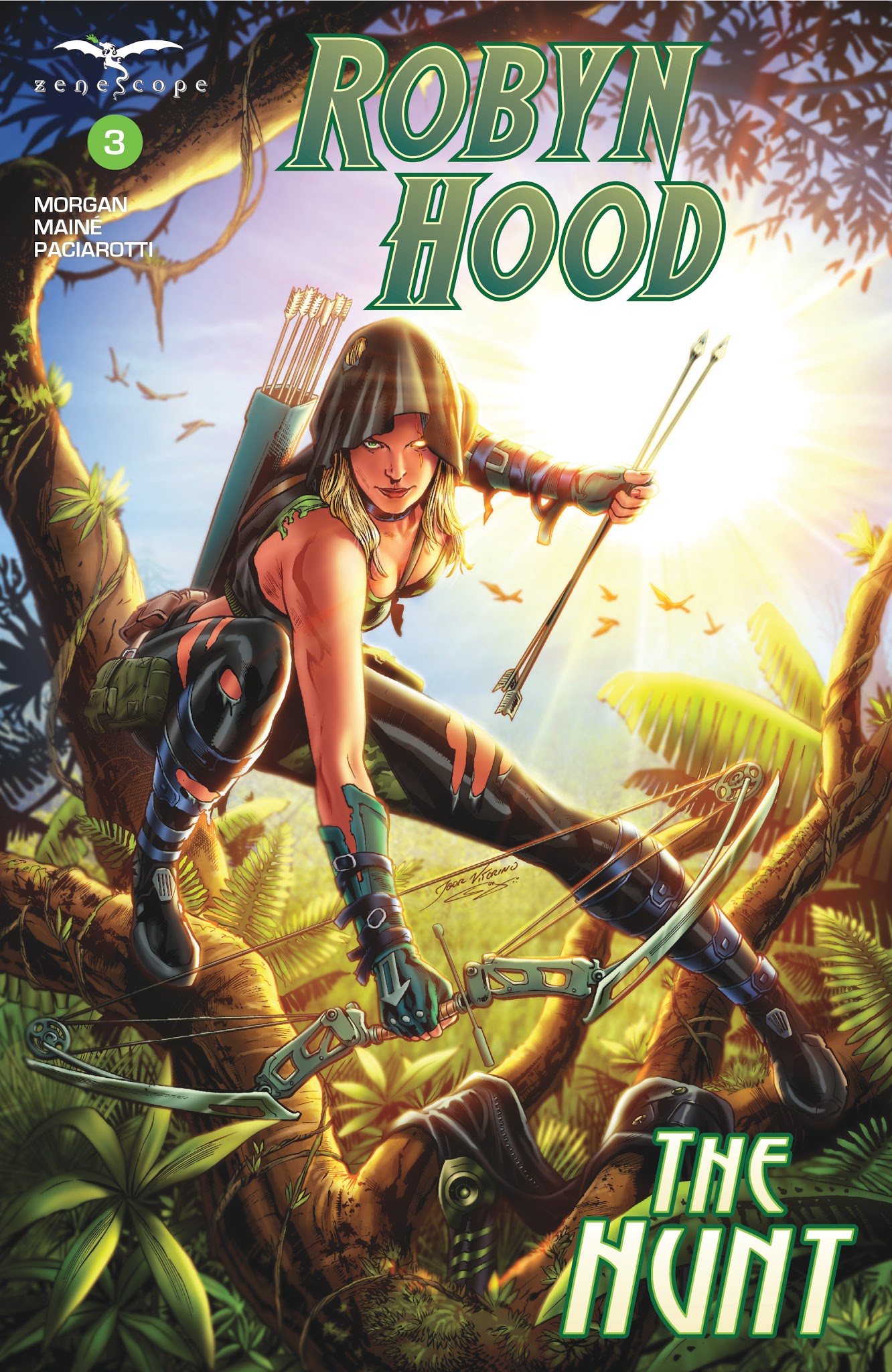 Read online Robyn Hood: The Hunt comic -  Issue #3 - 1