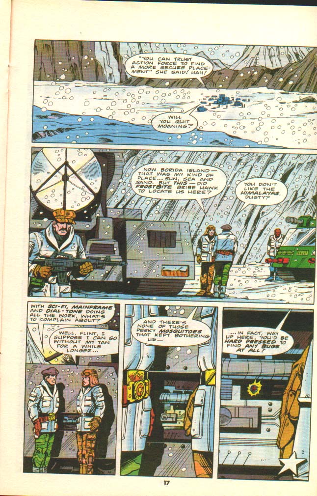 Read online G.I. Joe European Missions comic -  Issue #6 - 16