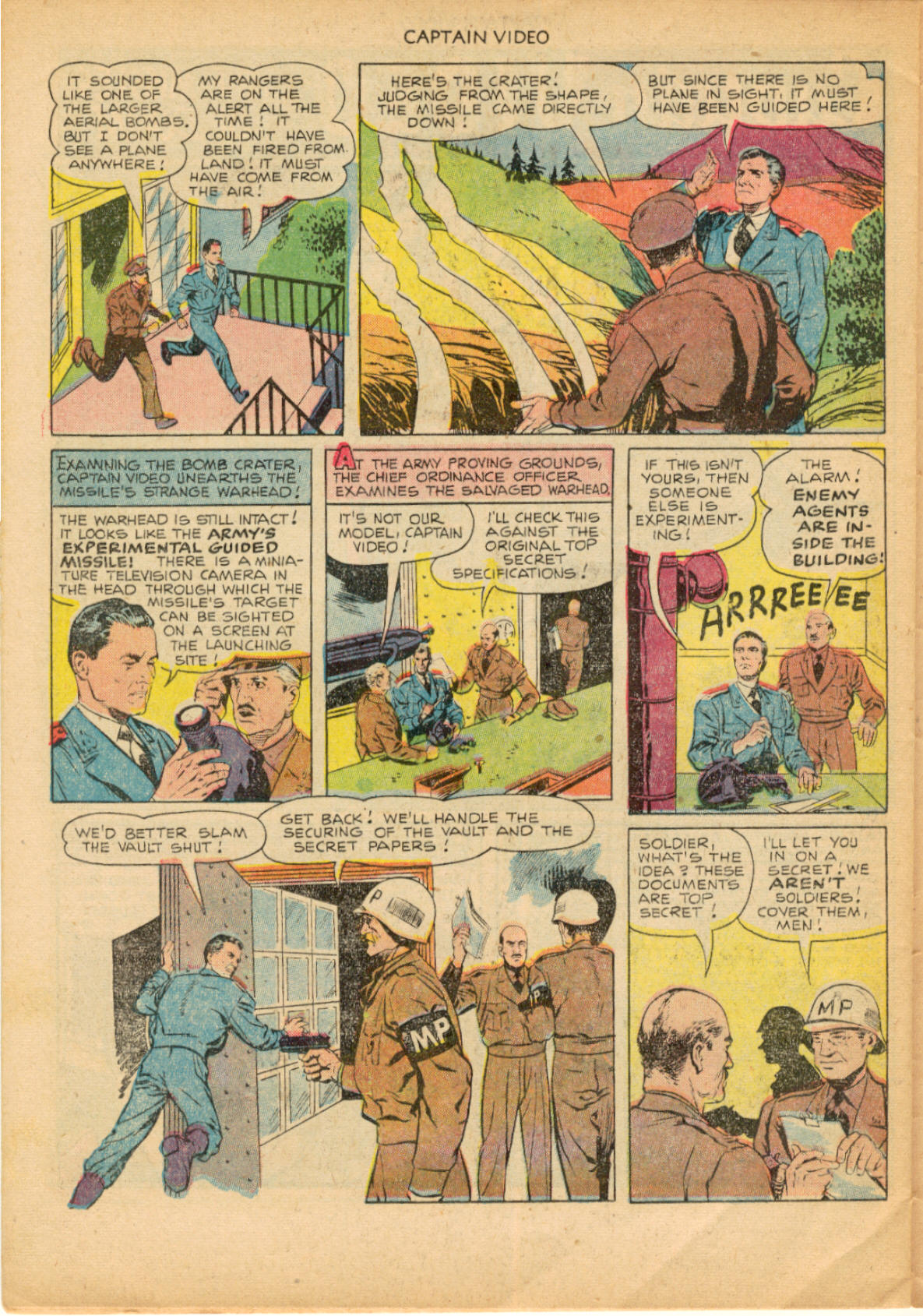 Read online Captain Video comic -  Issue # 005 (1951) (loftypilot) c2c - 26
