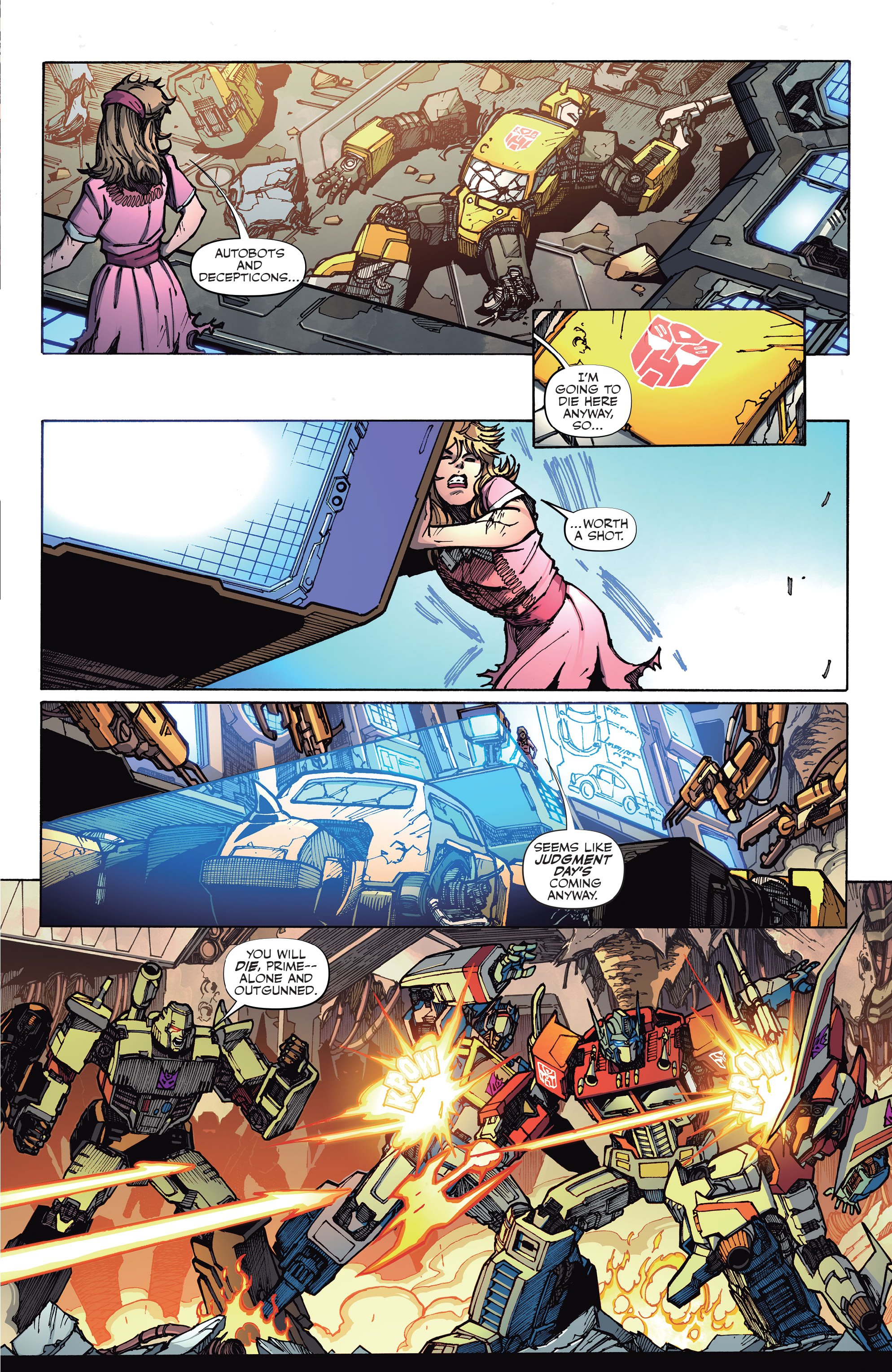 Read online Transformers vs. the Terminator comic -  Issue #2 - 11