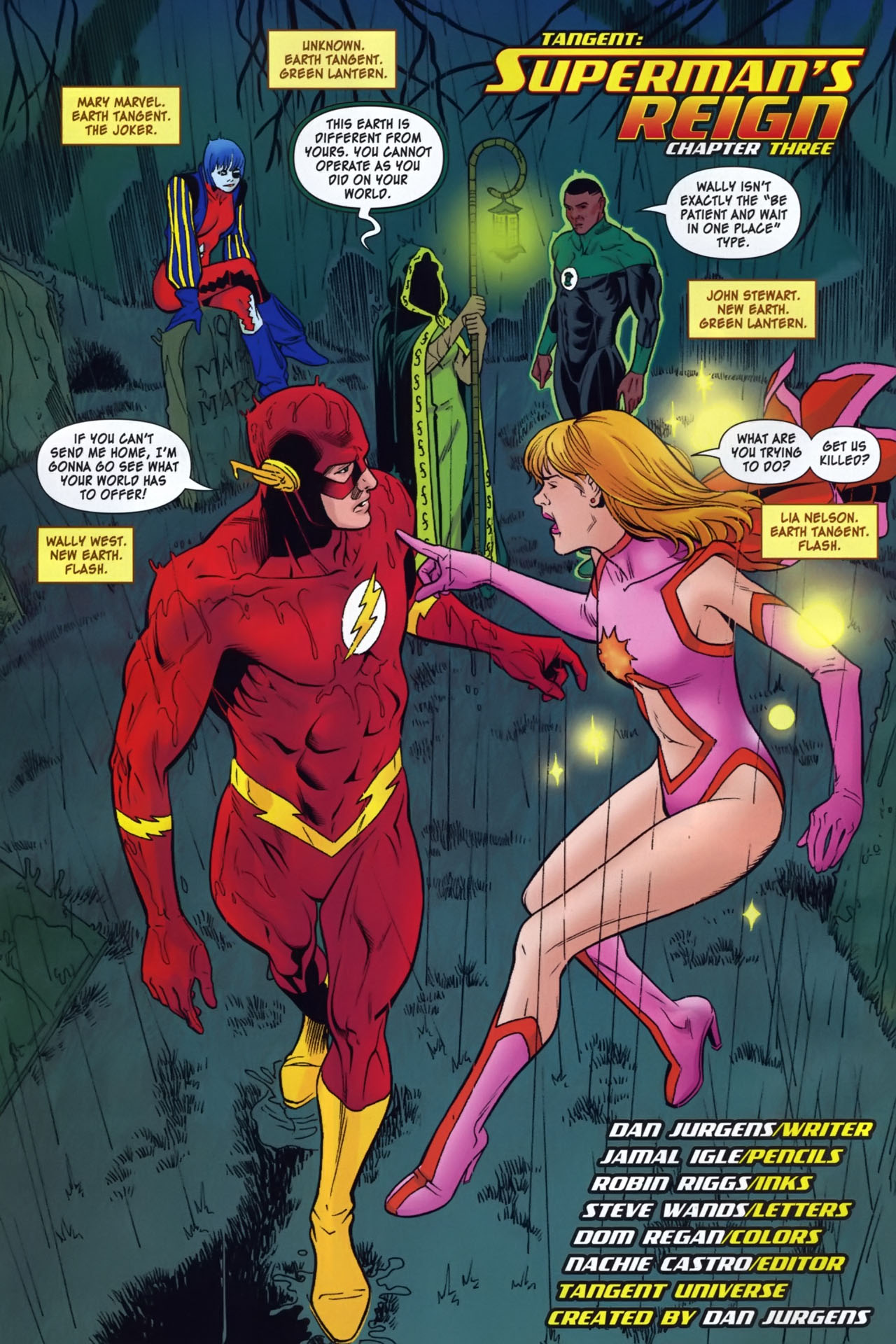 Read online Tangent: Superman's Reign comic -  Issue #3 - 5