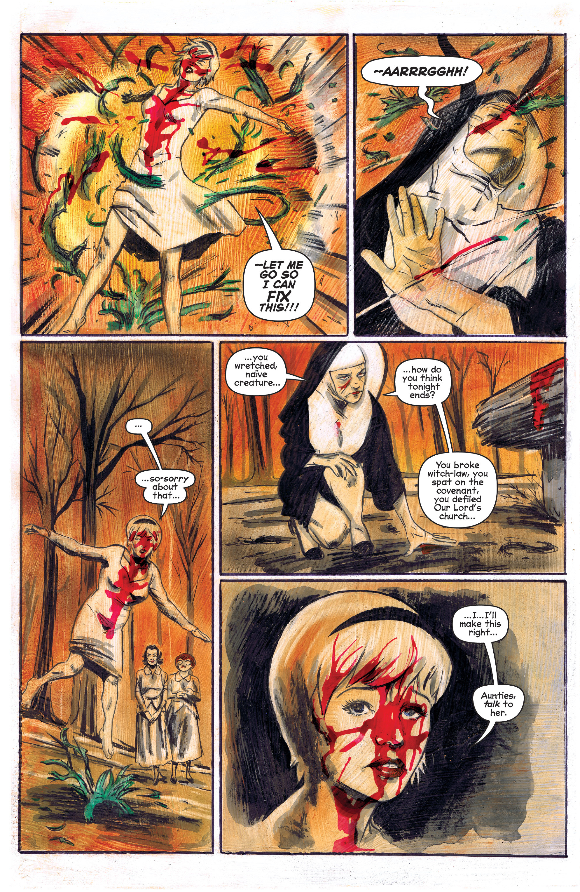 Read online Chilling Adventures of Sabrina comic -  Issue #4 - 12