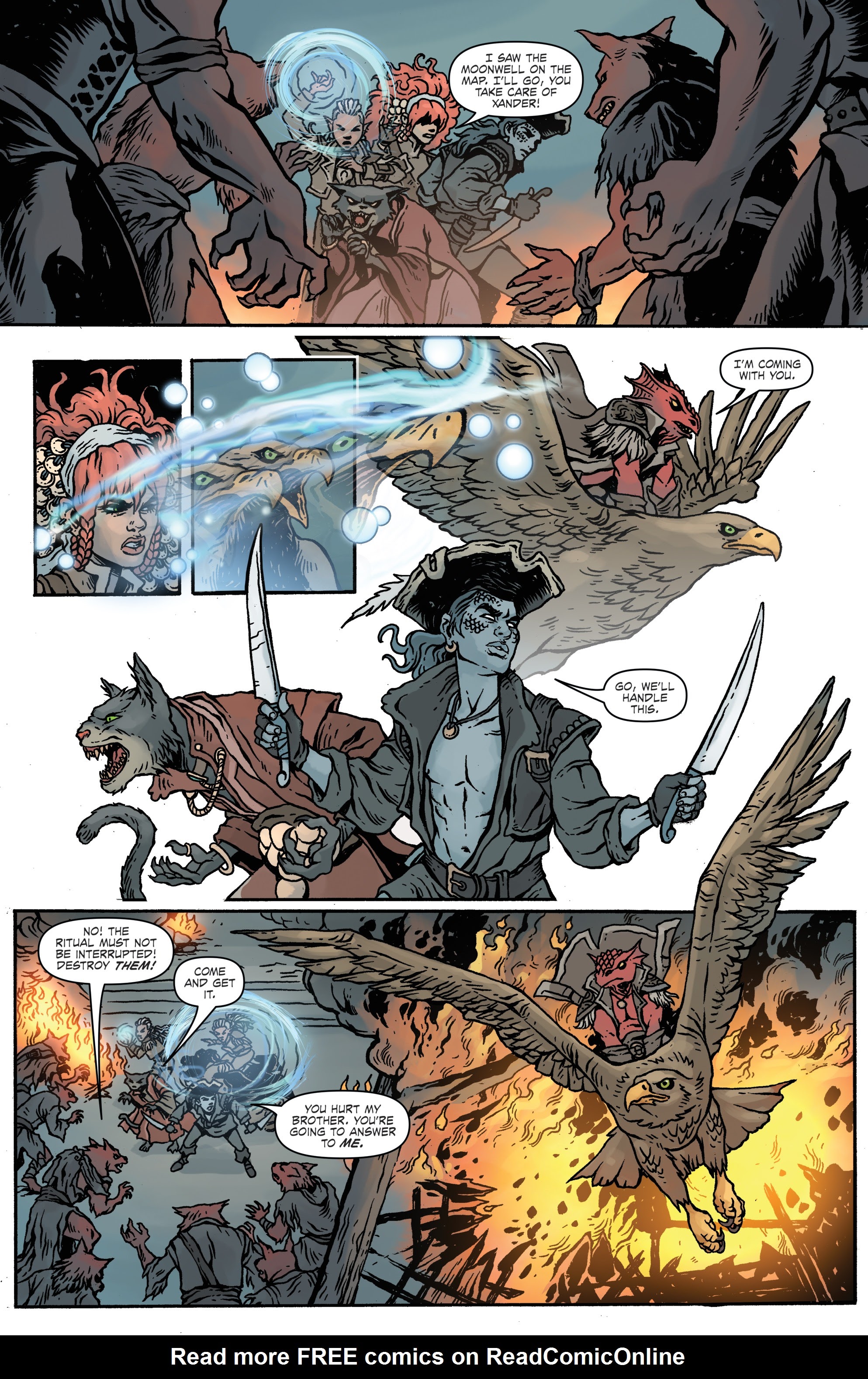 Read online Dungeon & Dragons: A Darkened Wish comic -  Issue # _TPB - 64