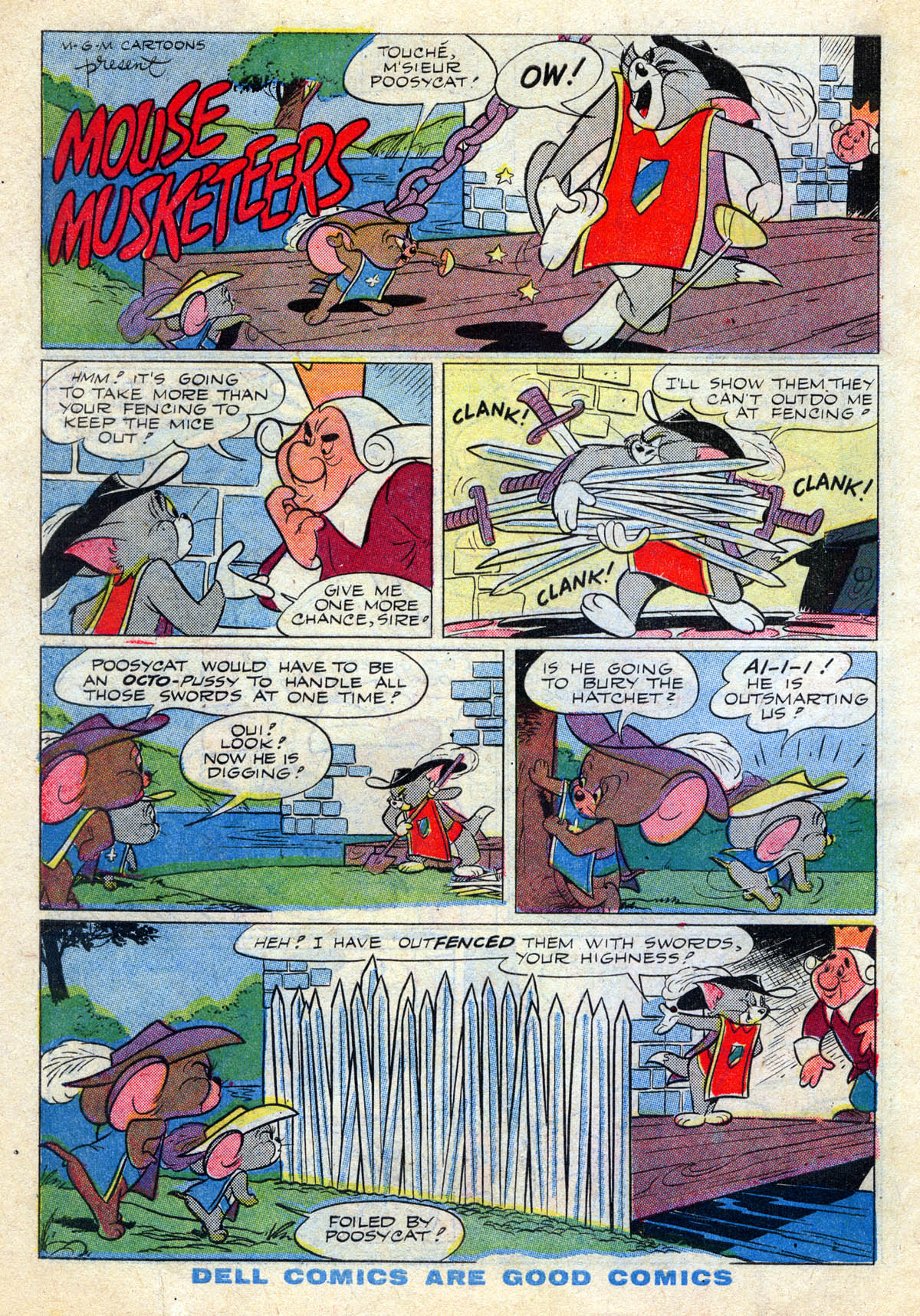Read online M.G.M's The Mouse Musketeers comic -  Issue #8 - 34