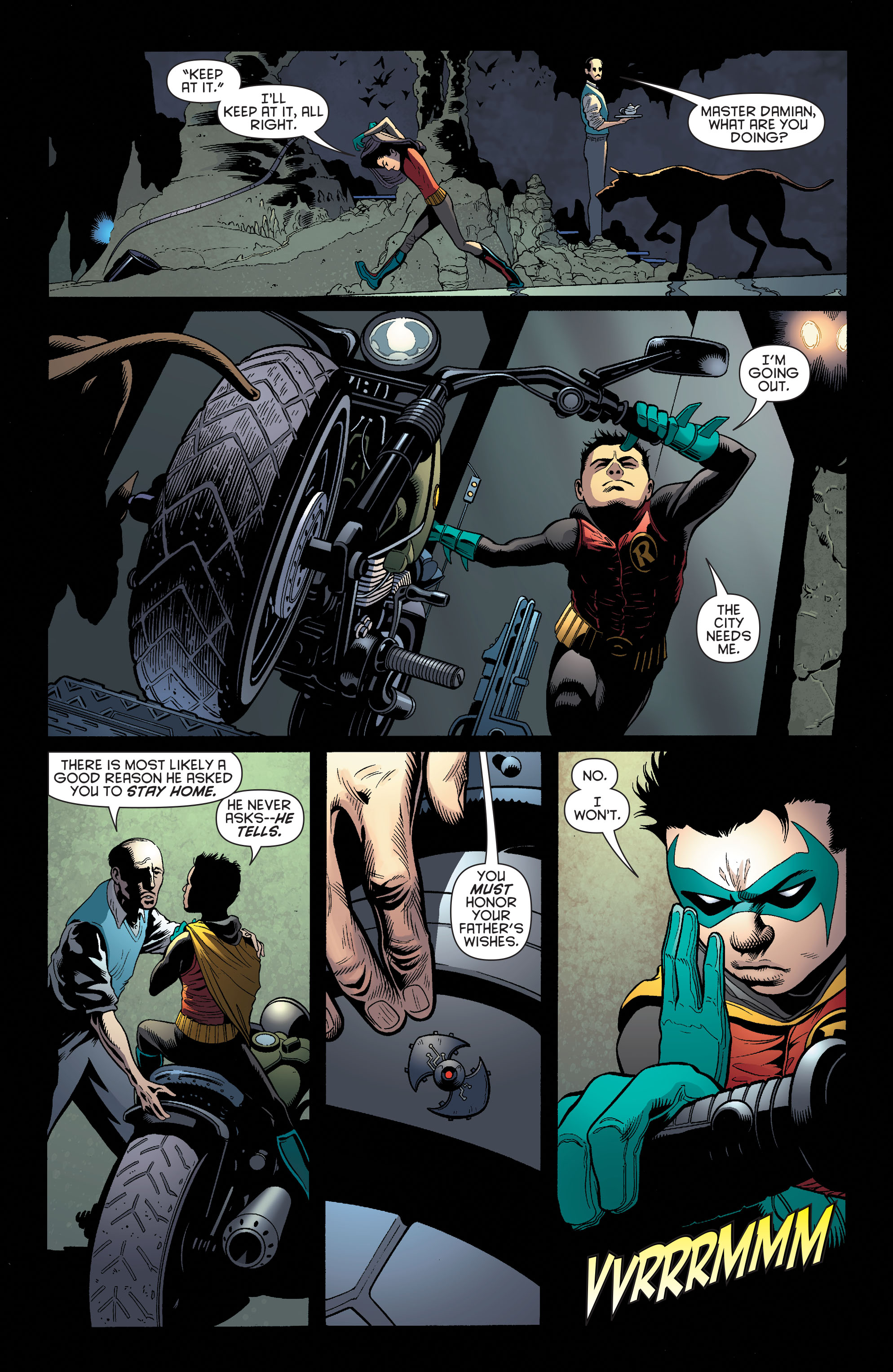 Read online Batman and Robin (2011) comic -  Issue # _Bad Blood (DC Essential Edition) (Part 1) - 53