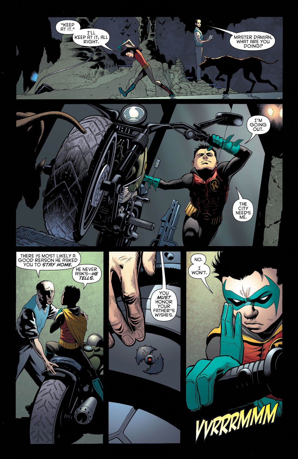 Batman and Robin (2011) issue Bad Blood (DC Essential Edition) (Part 1) - Page 53