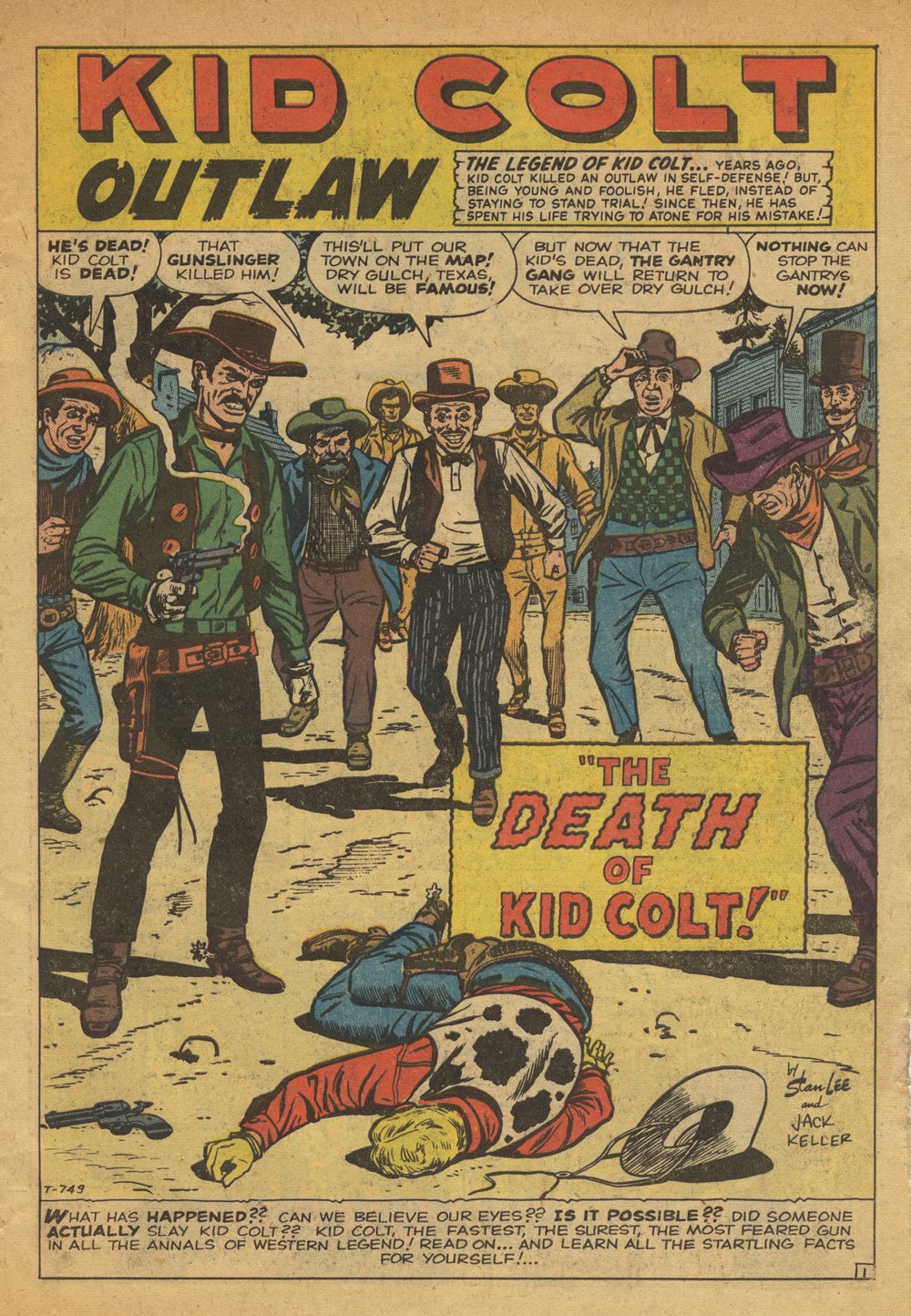 Read online Kid Colt Outlaw comic -  Issue #91 - 3