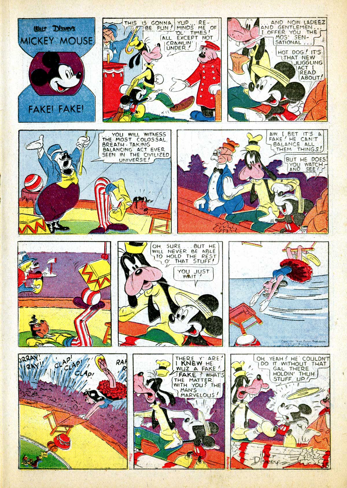 Read online Walt Disney's Comics and Stories comic -  Issue #35 - 37