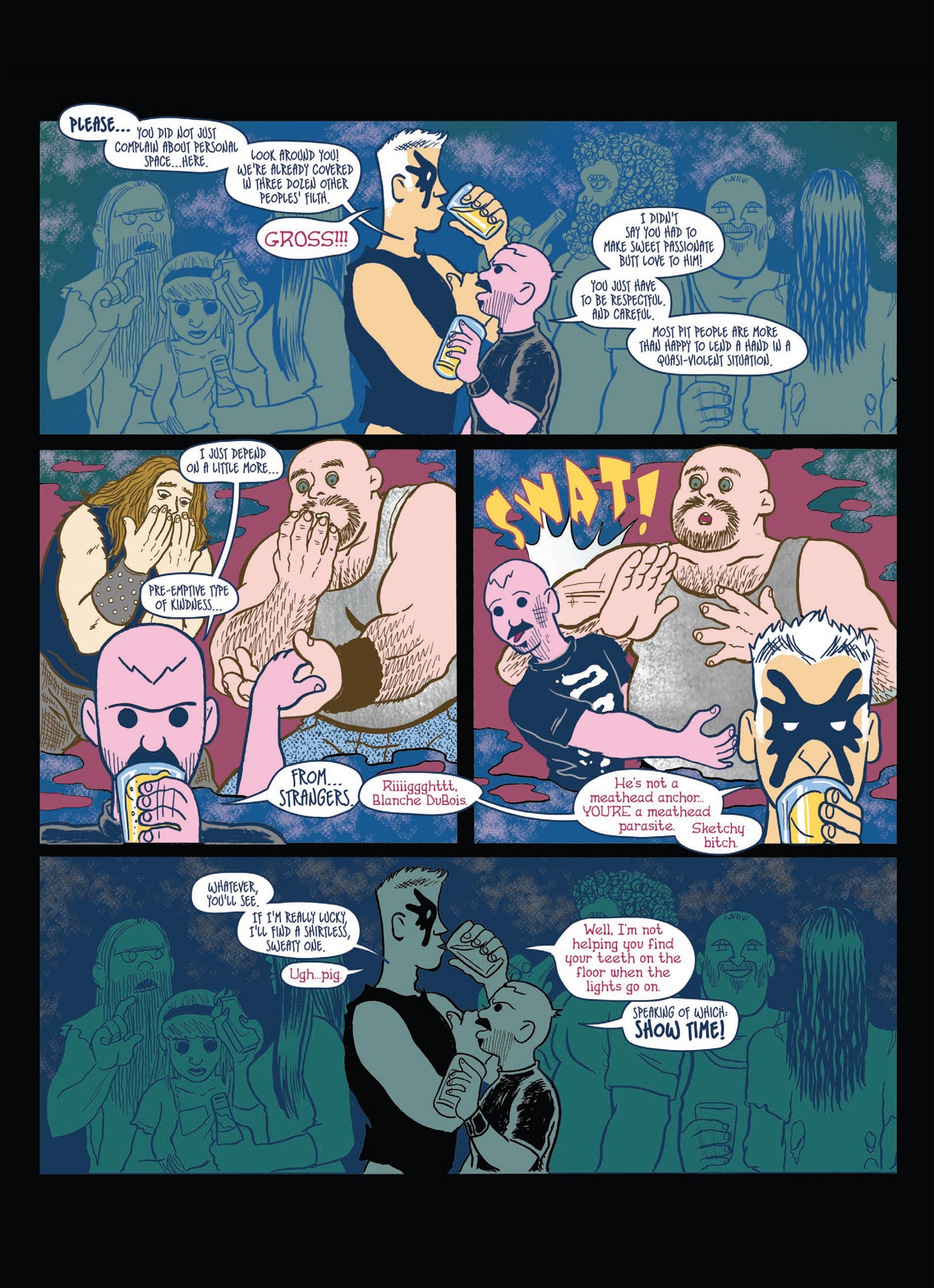 Read online Wuvable Oaf: Blood & Metal comic -  Issue # TPB - 23