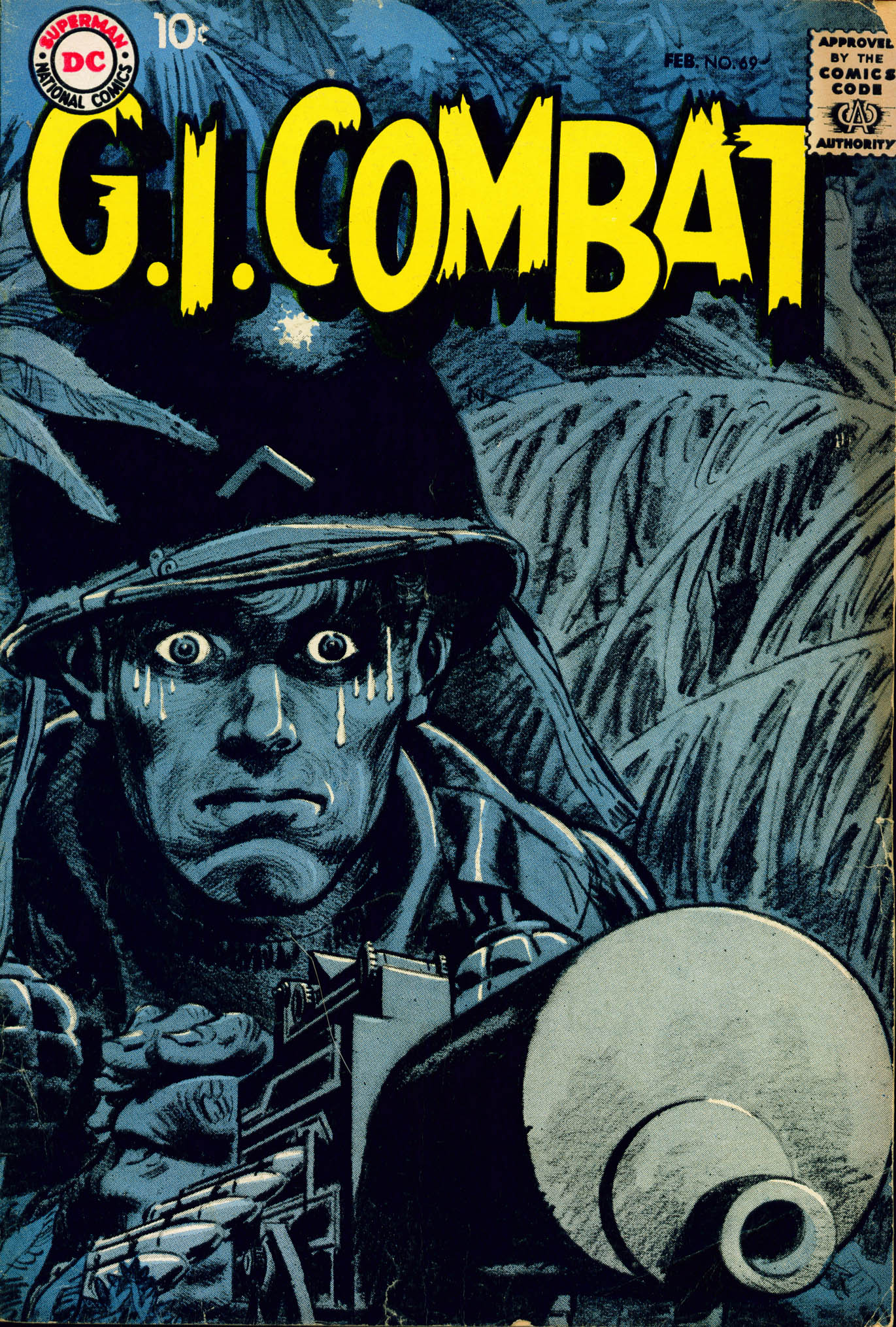 Read online G.I. Combat (1952) comic -  Issue #69 - 1