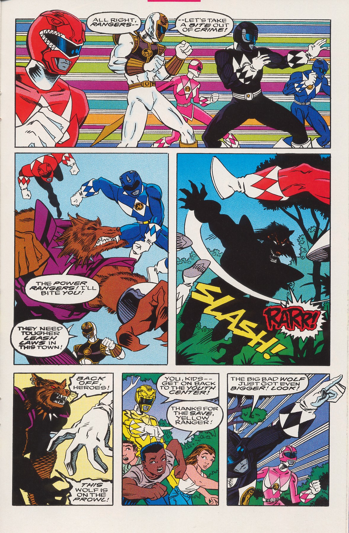 Read online Saban's Mighty Morphin' Power Rangers comic -  Issue #5 - 23