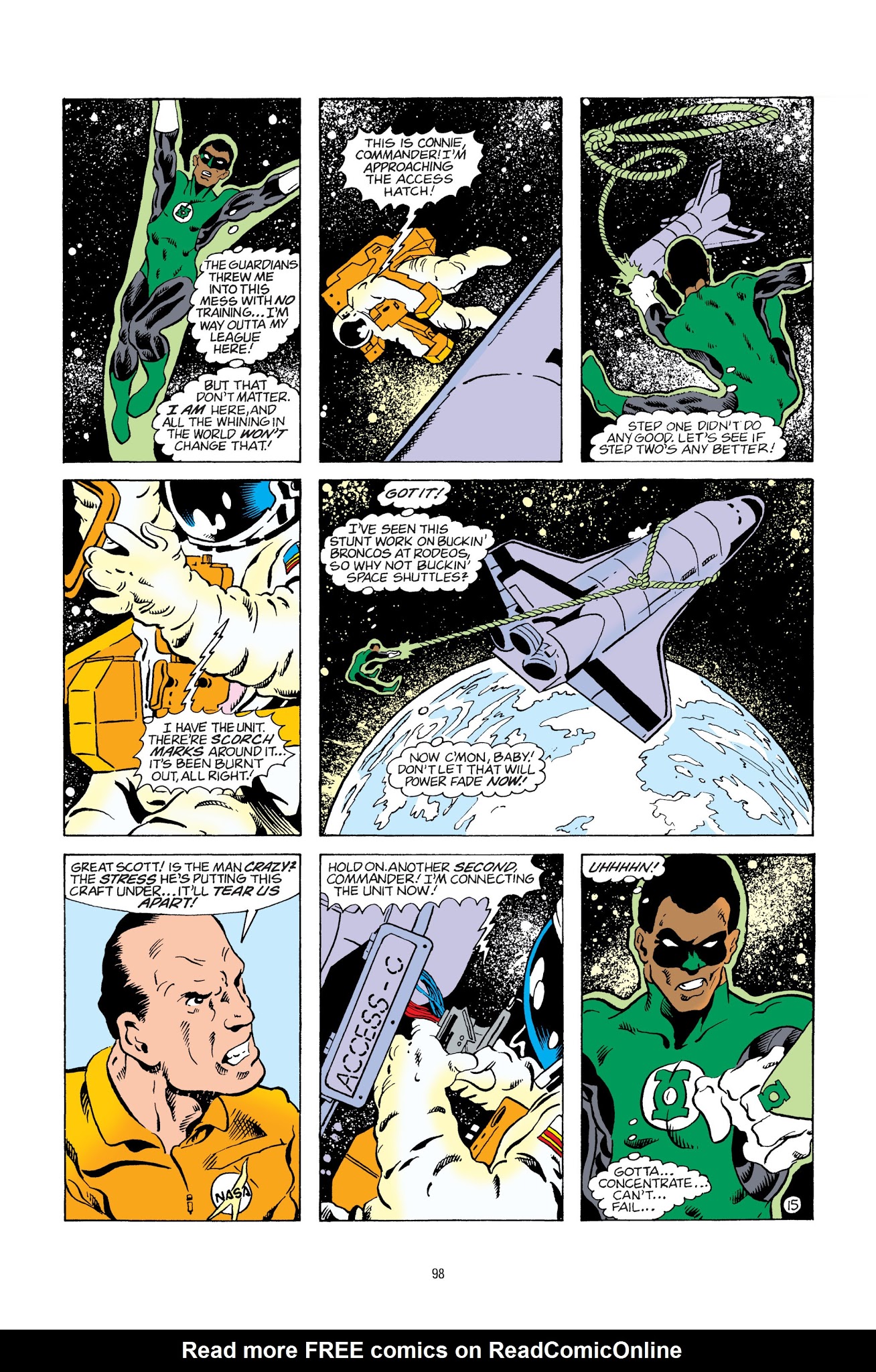 Read online Green Lantern: Sector 2814 comic -  Issue # TPB 2 - 98