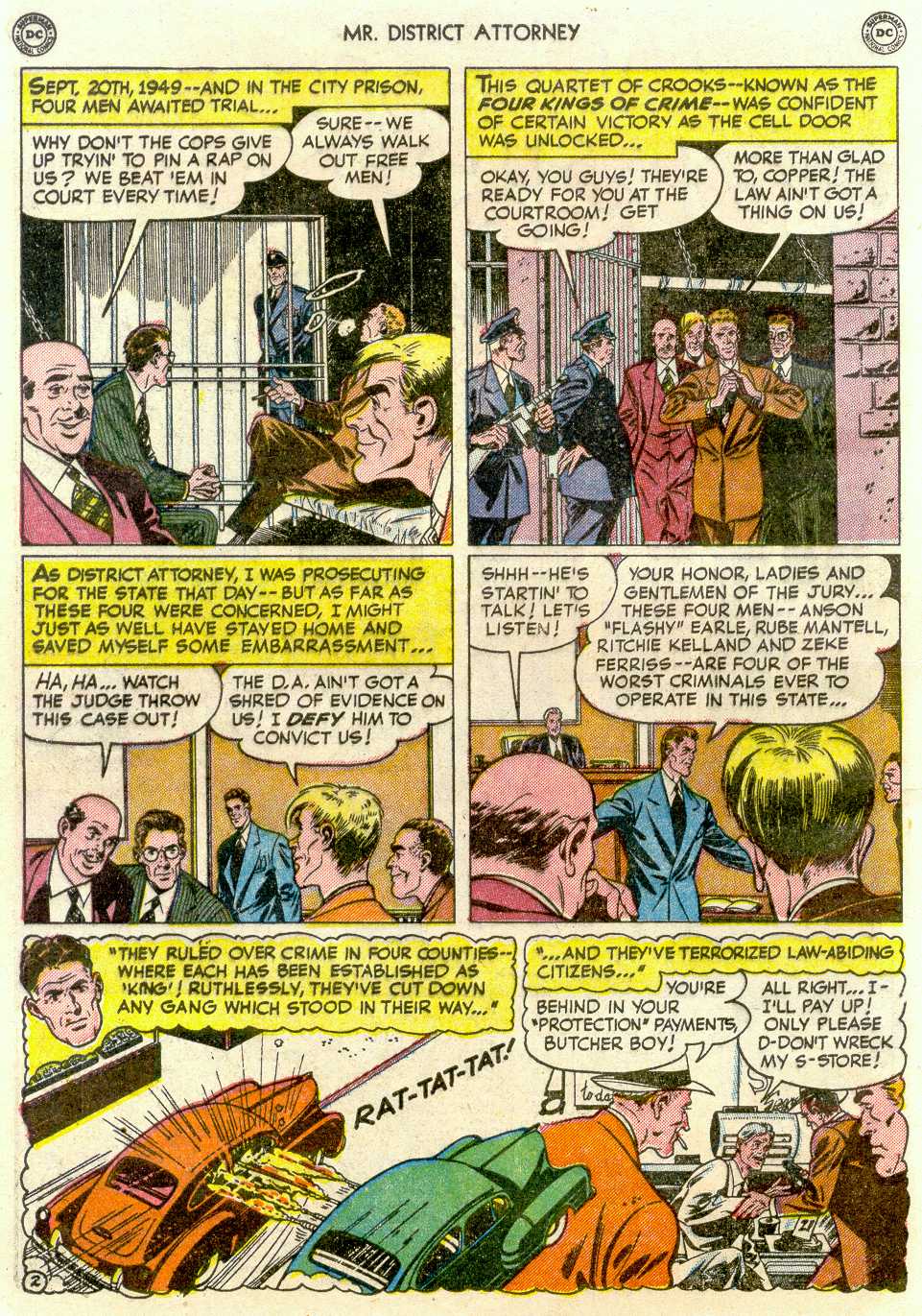Read online Mr. District Attorney comic -  Issue #19 - 4