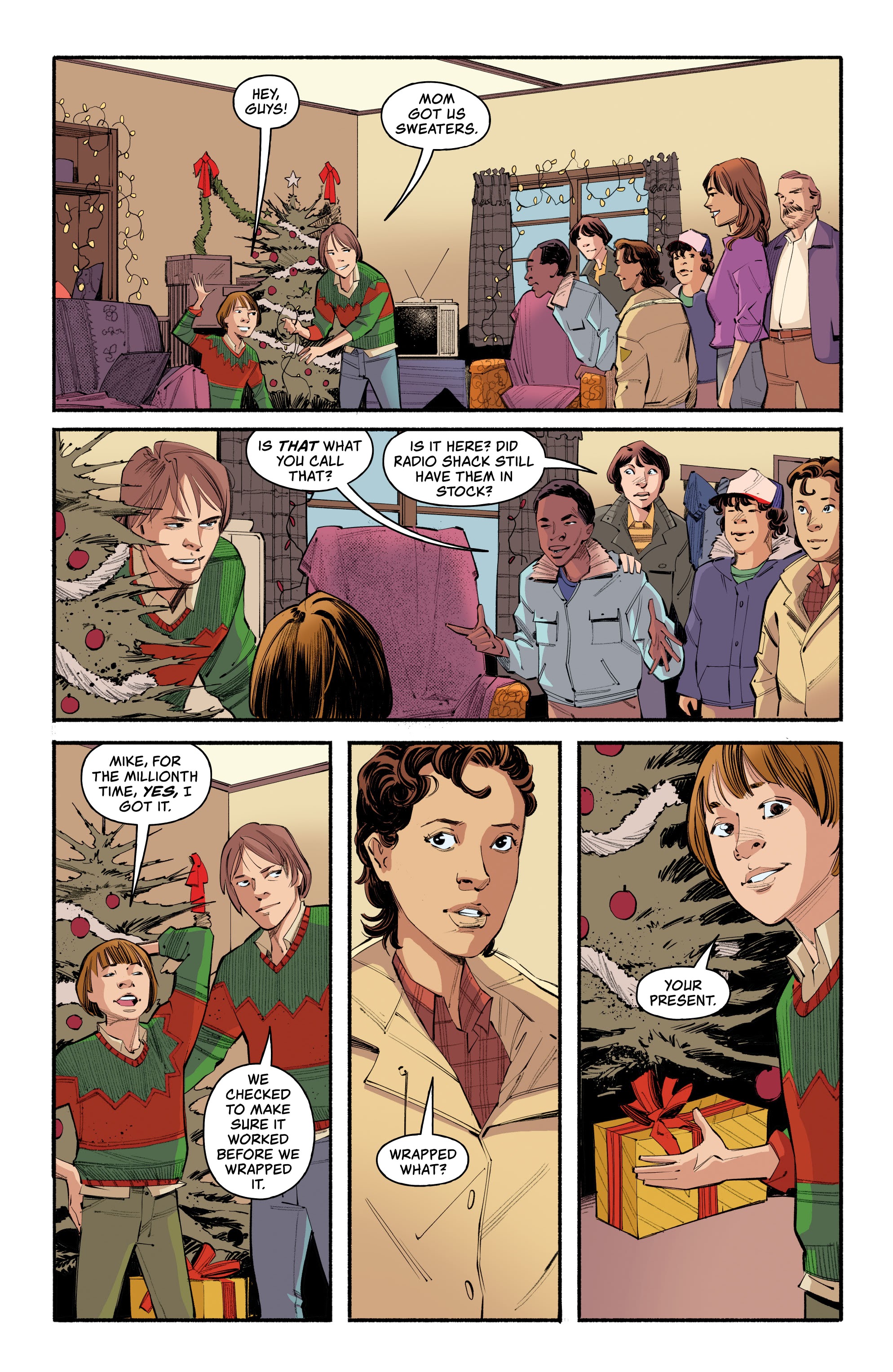 Read online Stranger Things Winter Special one-shot comic -  Issue # Full - 11