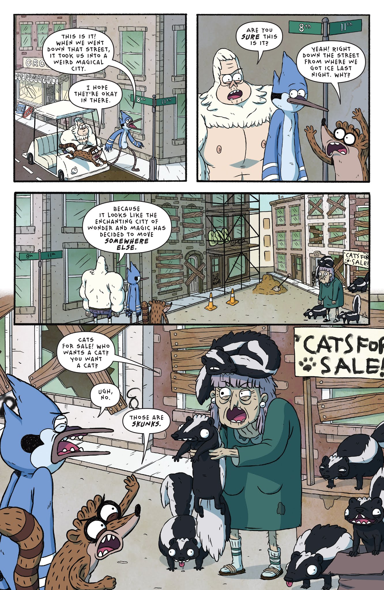 Read online Regular Show: 25 Years Later comic -  Issue #2 - 10