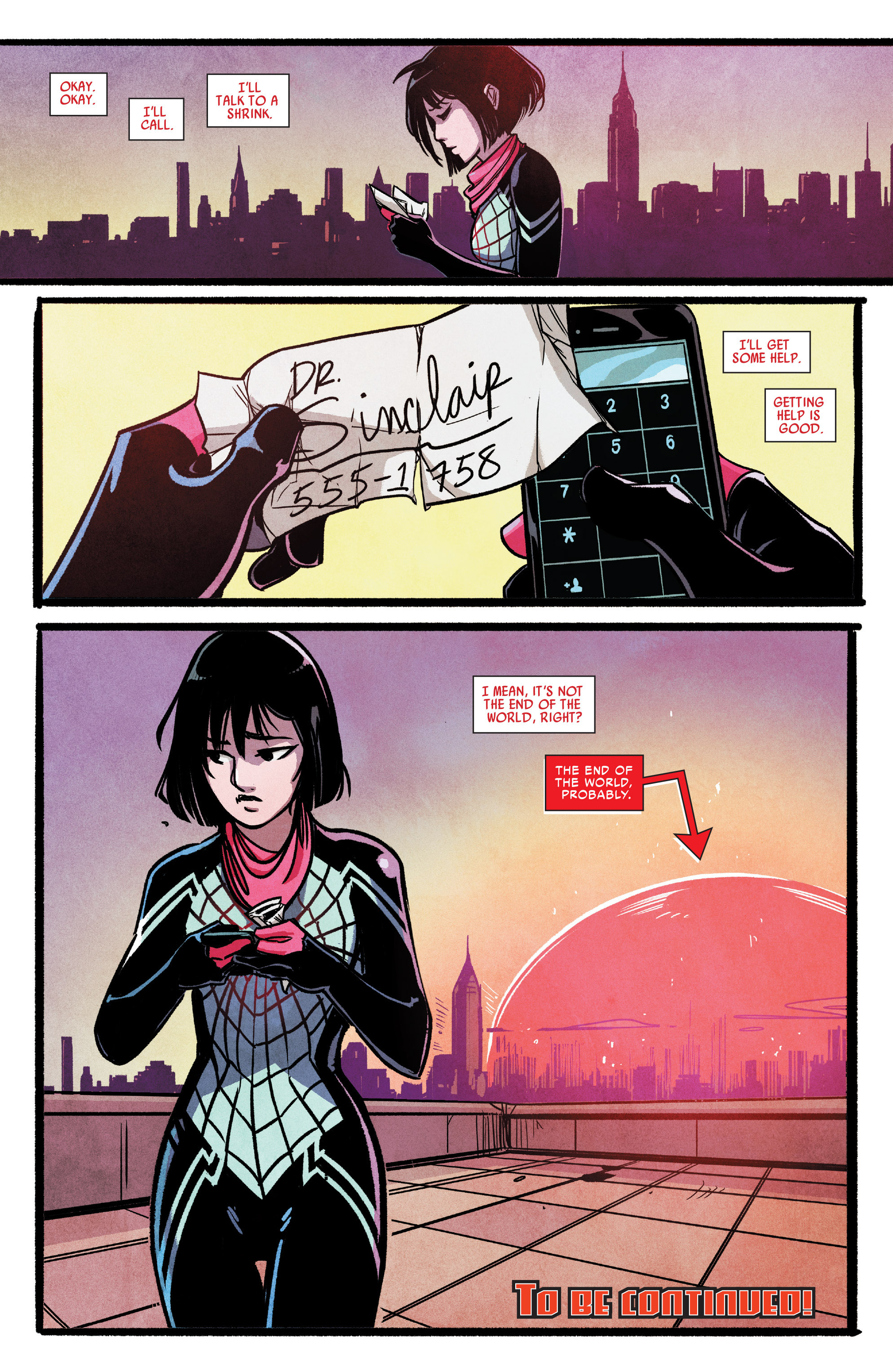 Read online Silk (2015) comic -  Issue #6 - 22