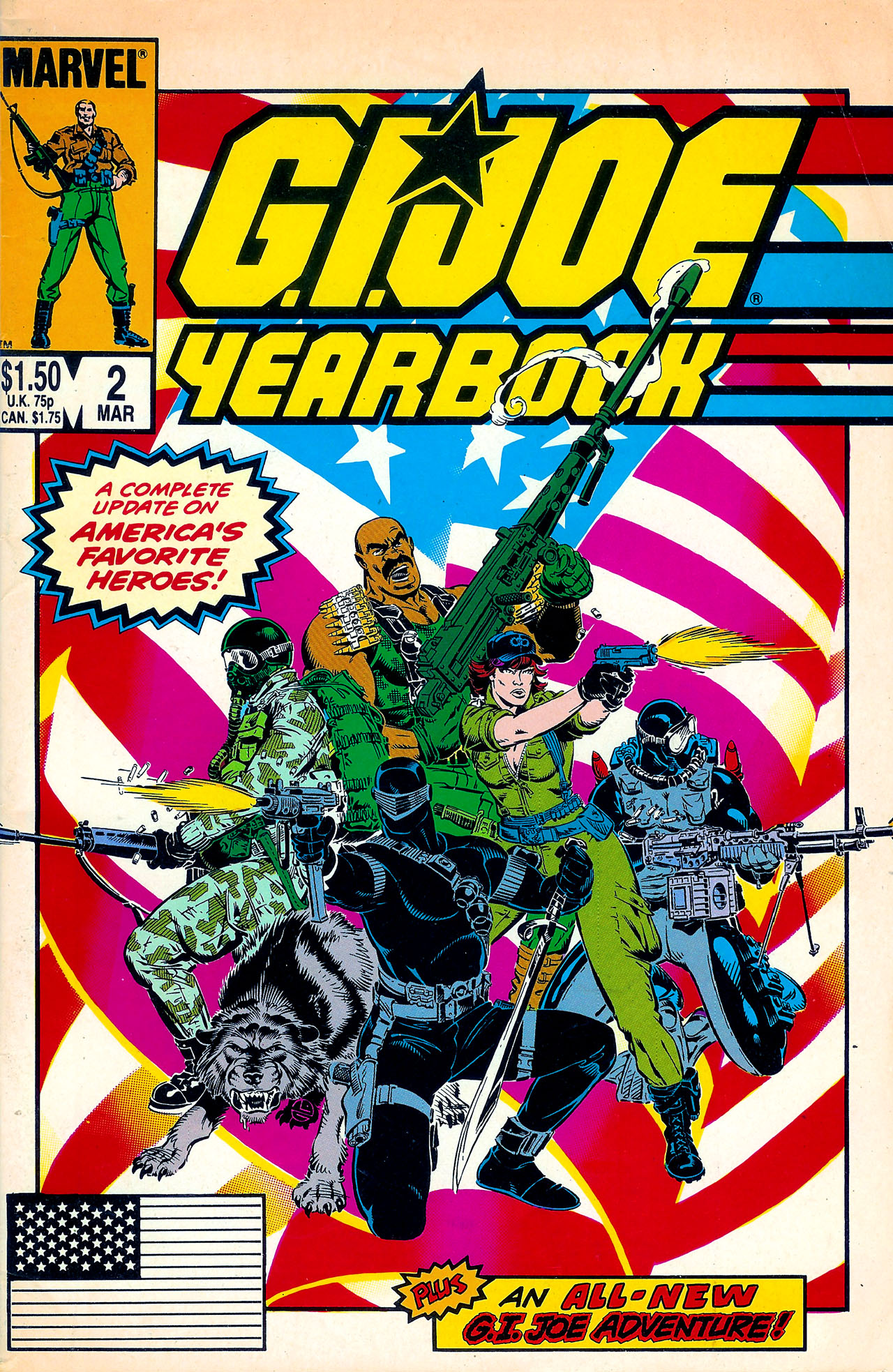 Read online G.I. Joe Yearbook comic -  Issue #2 - 1