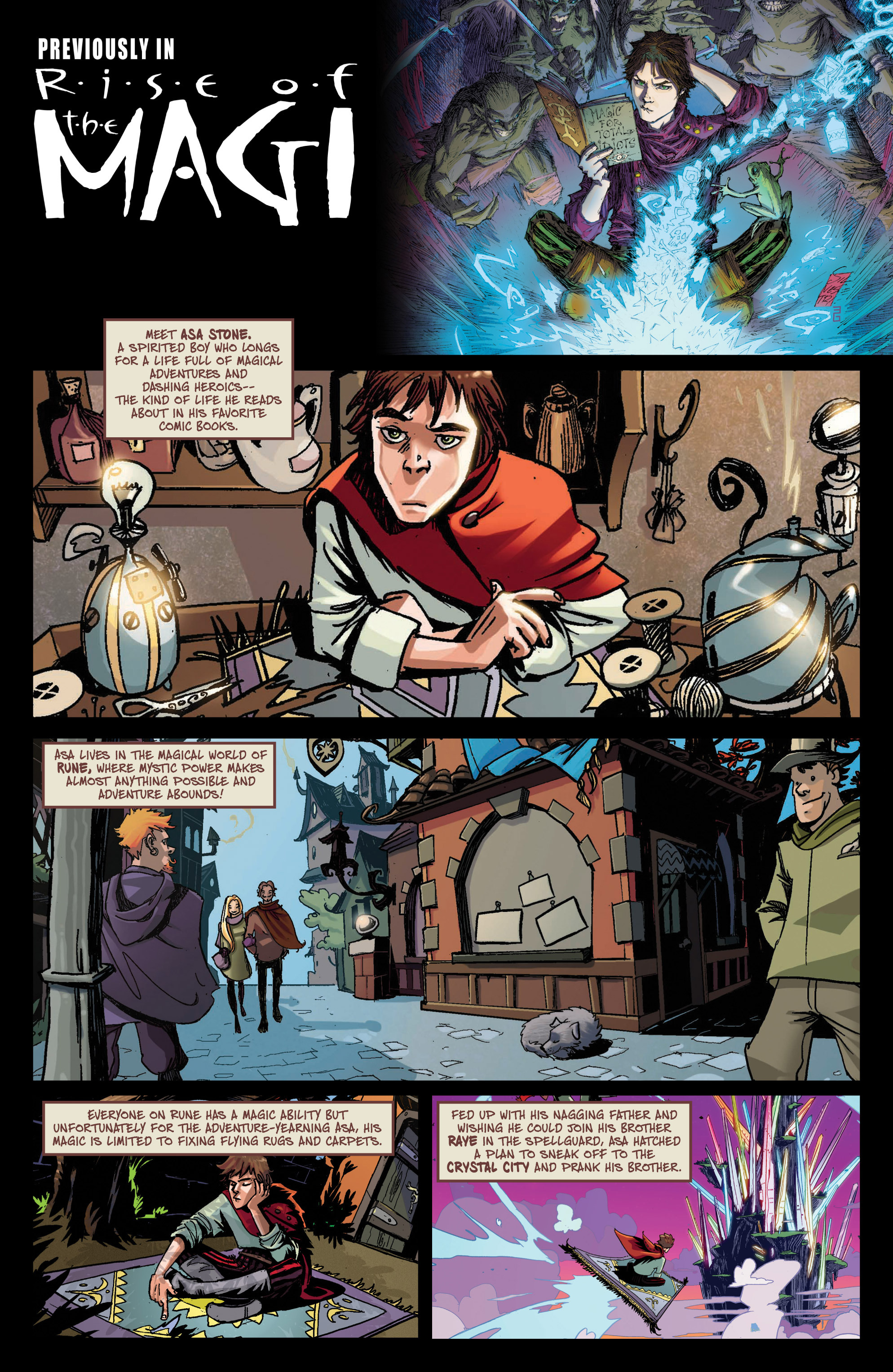 Read online Rise of the Magi comic -  Issue #5 - 3