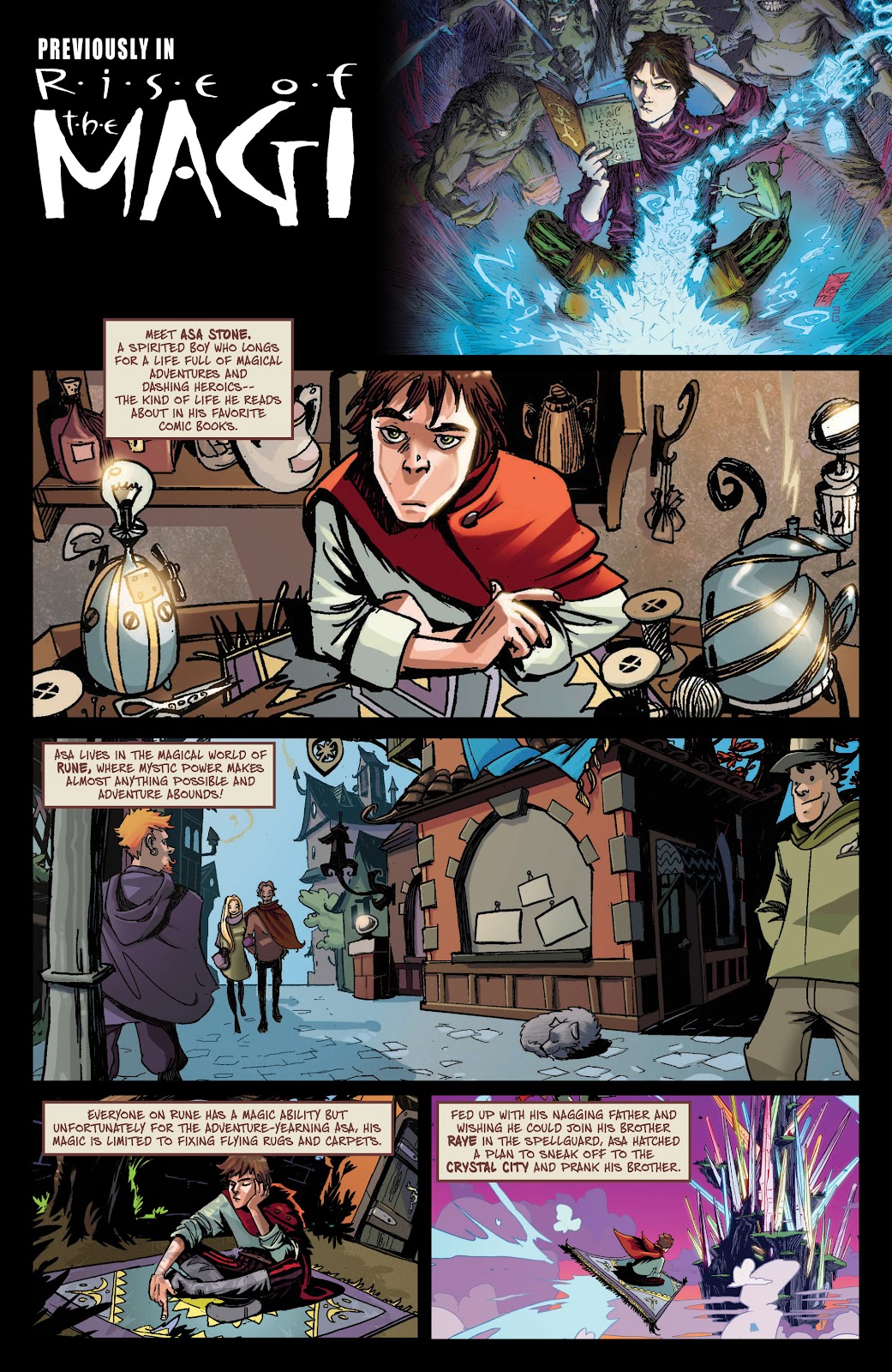 Rise of the Magi issue 5 - Page 3