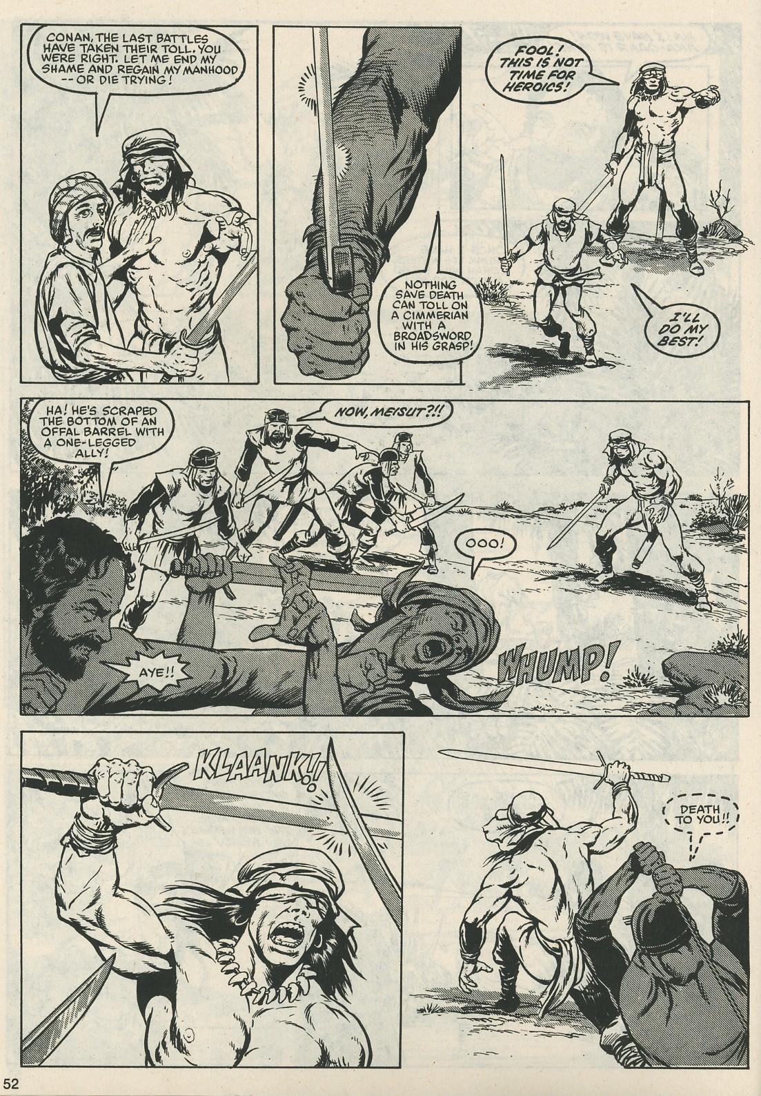 Read online The Savage Sword Of Conan comic -  Issue #117 - 50