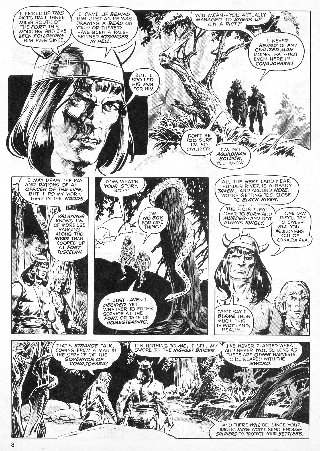 Read online The Savage Sword Of Conan comic -  Issue #26 - 8