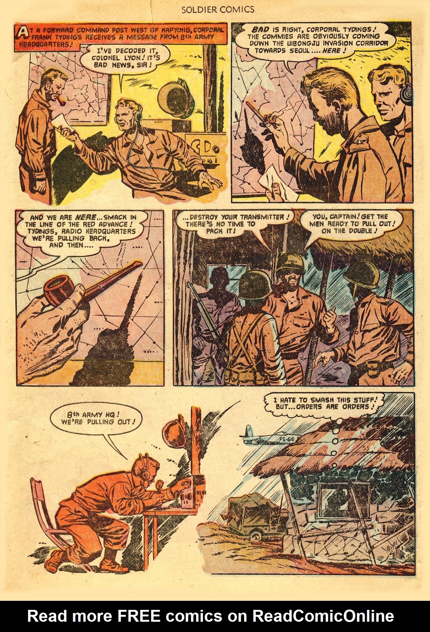 Read online Soldier Comics comic -  Issue #1 - 4