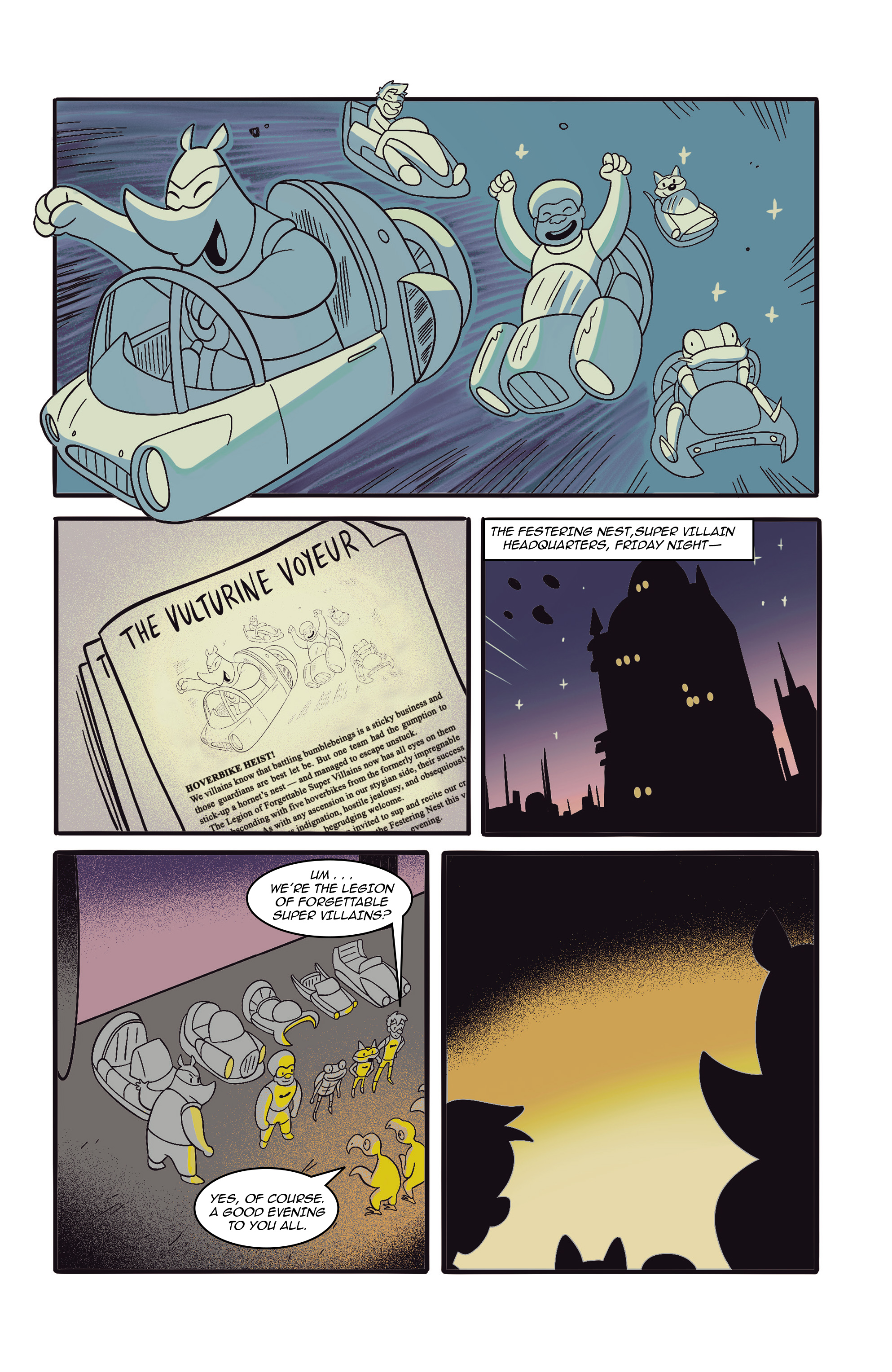 Read online Legion of Forgettable Supervillains comic -  Issue # TPB - 56