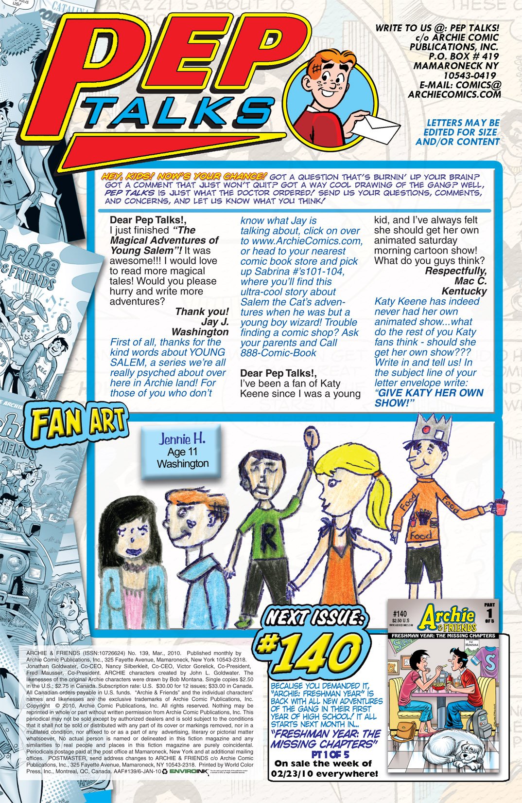 Read online Archie & Friends (1992) comic -  Issue #139 - 26