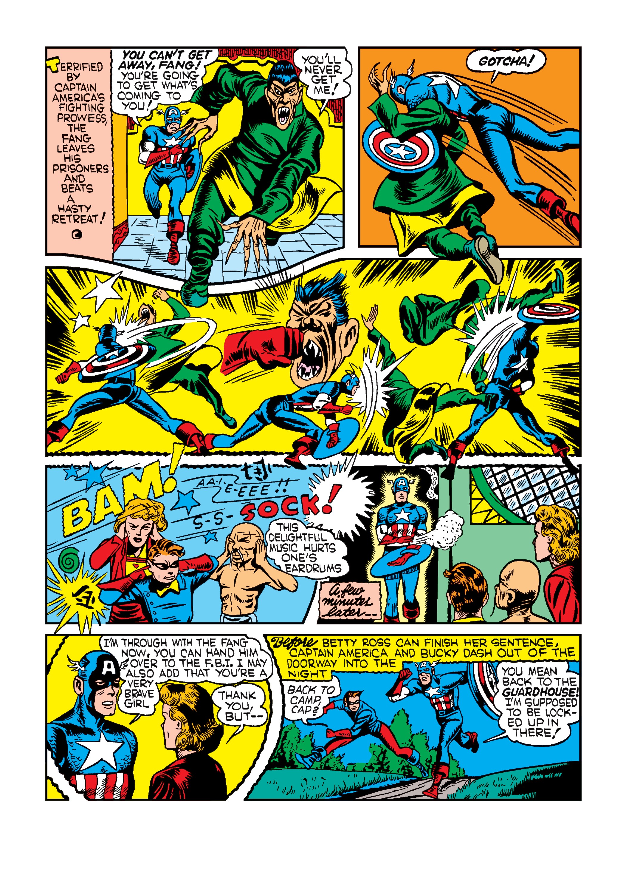 Read online Marvel Masterworks: Golden Age Captain America comic -  Issue # TPB 2 (Part 1) - 99