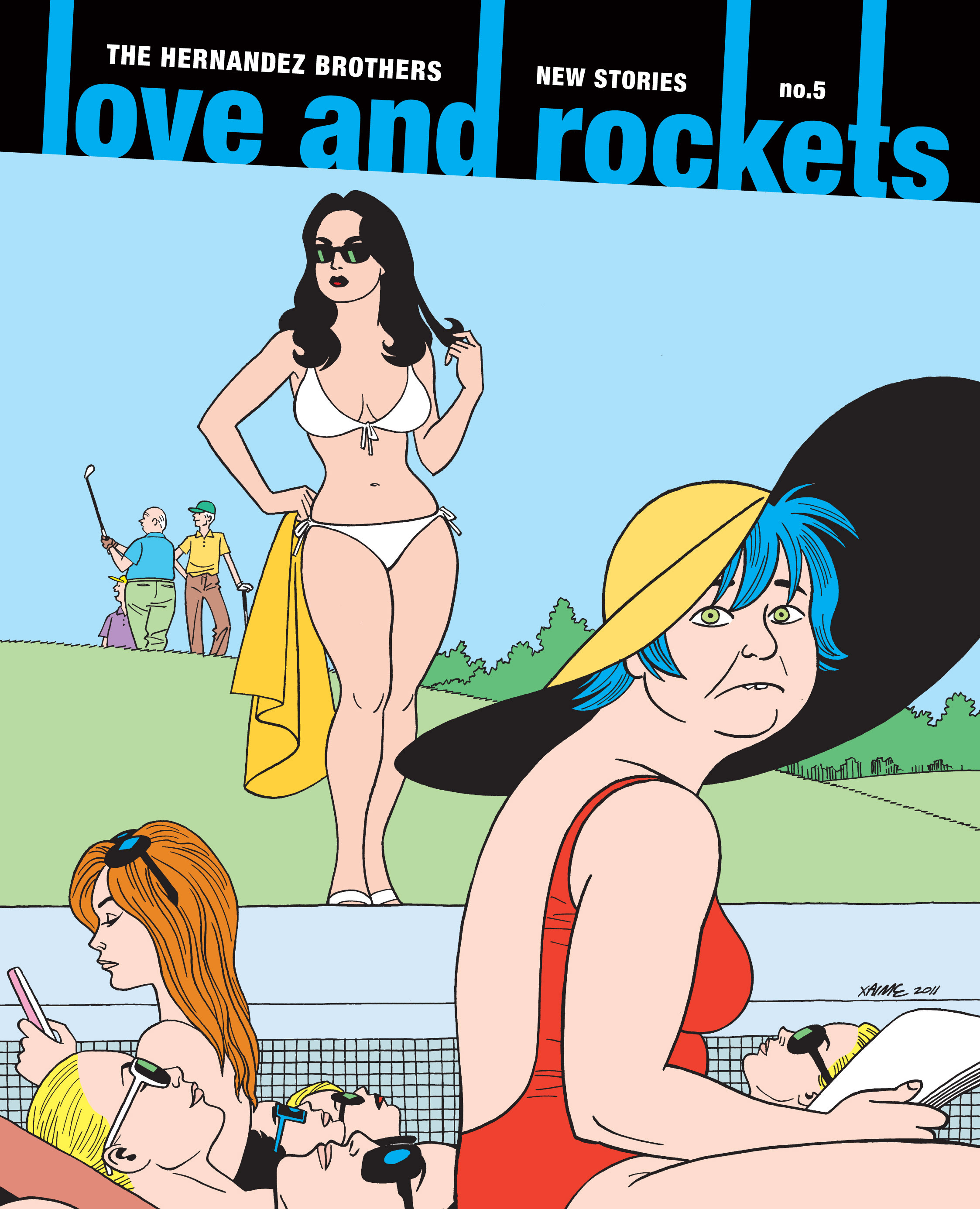 Read online Love and Rockets: New Stories comic -  Issue #5 - 1