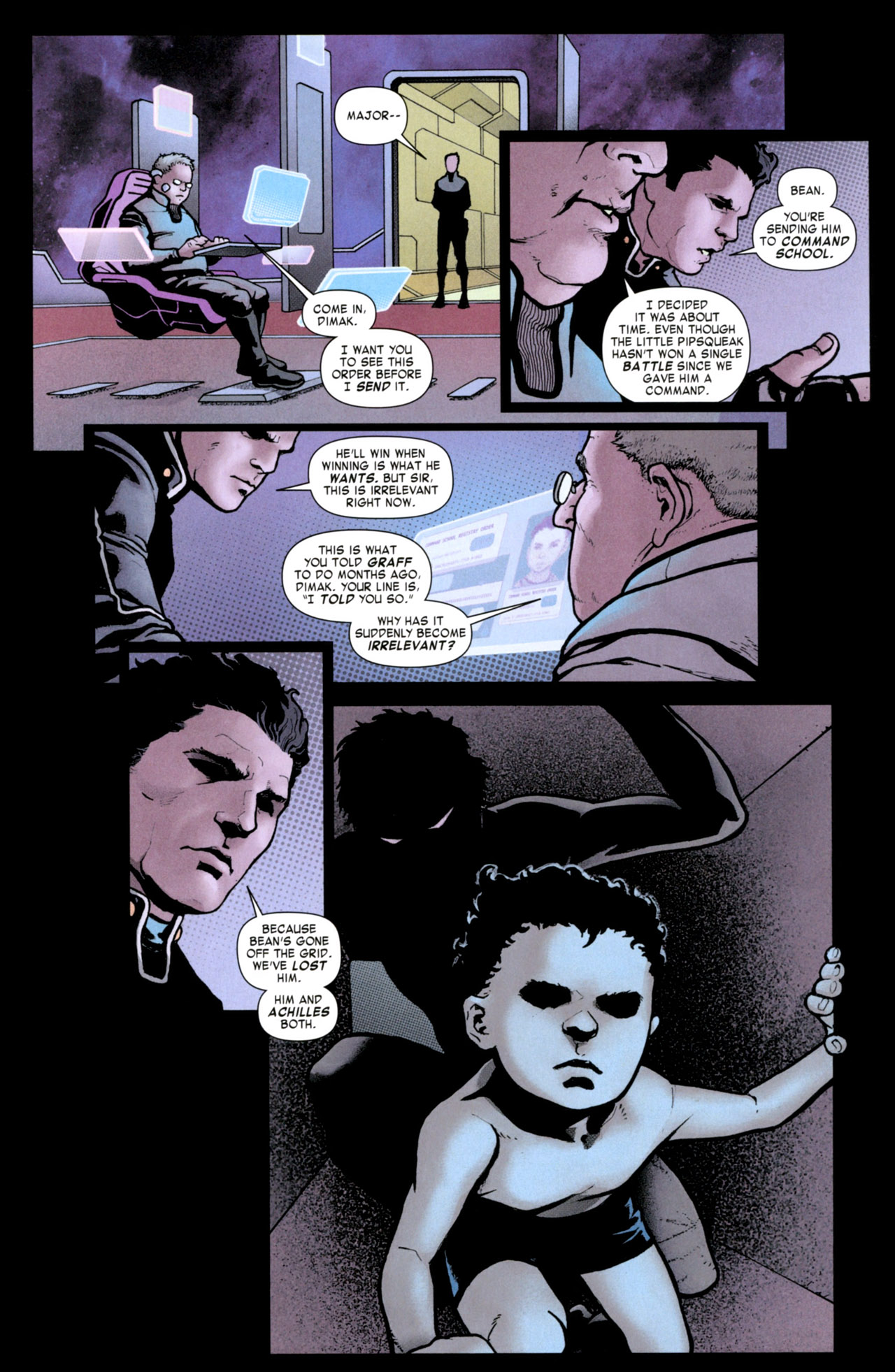 Read online Ender's Shadow: Command School comic -  Issue #4 - 11