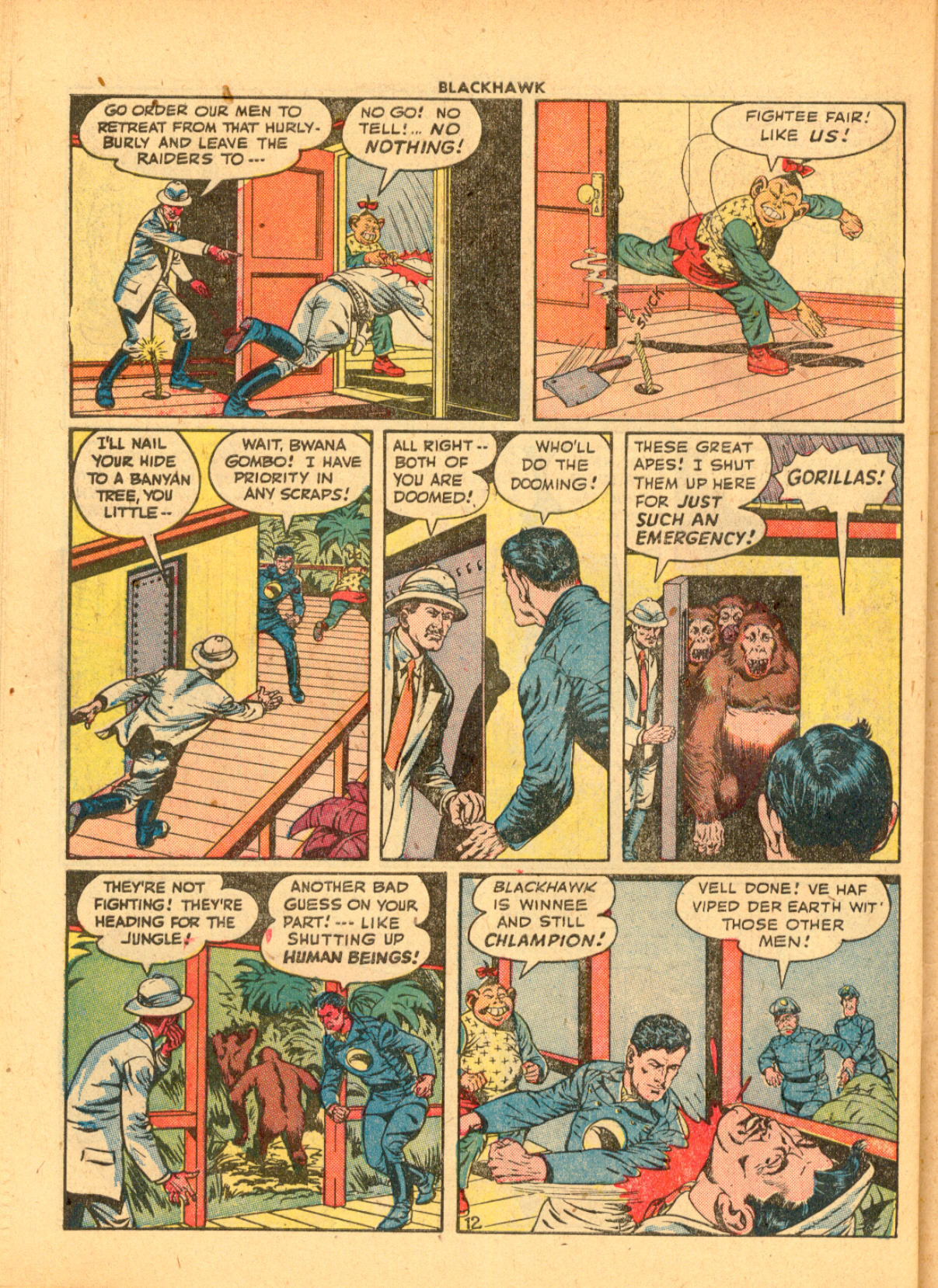 Read online Blackhawk (1957) comic -  Issue #10 - 48
