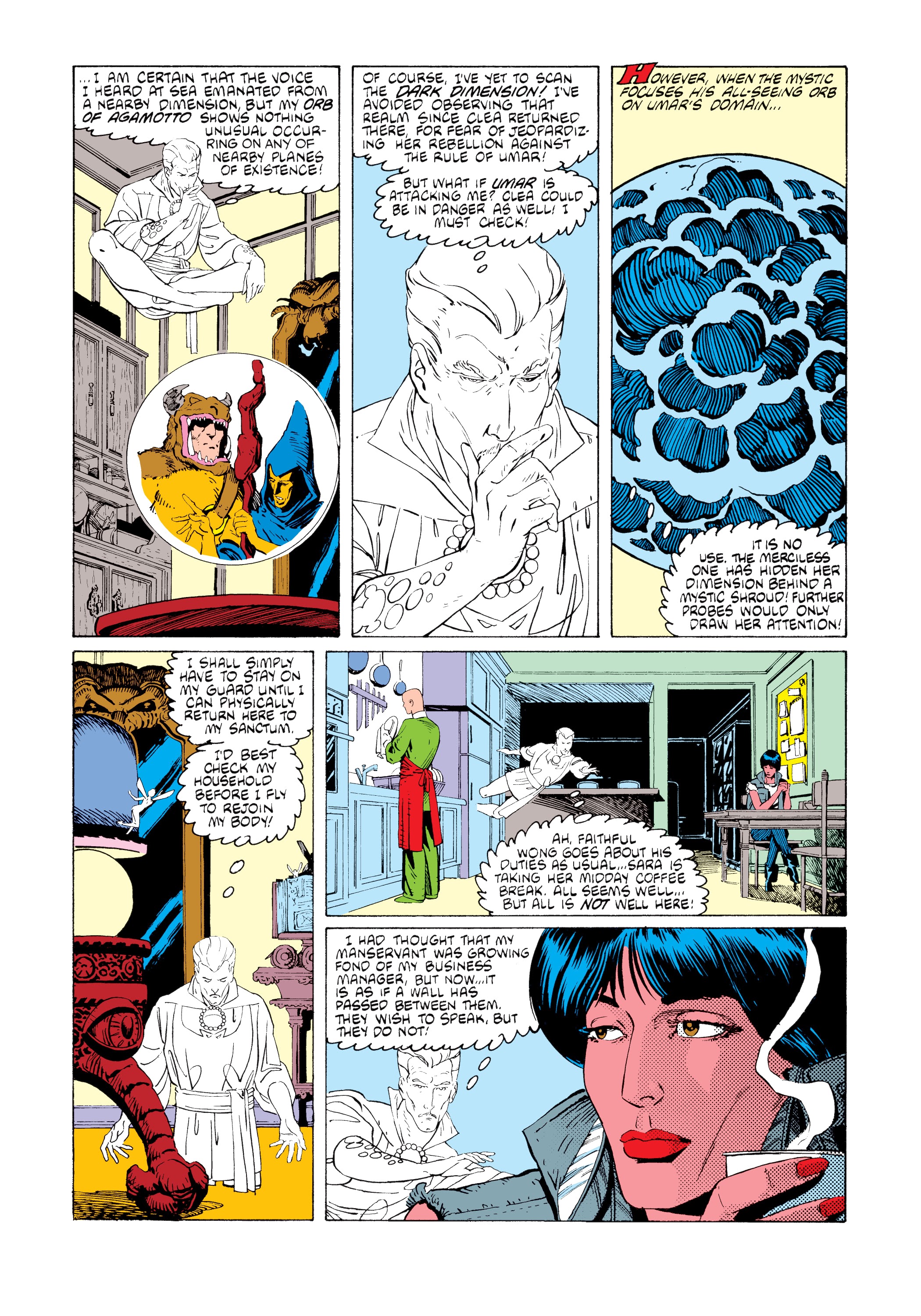 Read online Marvel Masterworks: Doctor Strange comic -  Issue # TPB 10 (Part 3) - 68