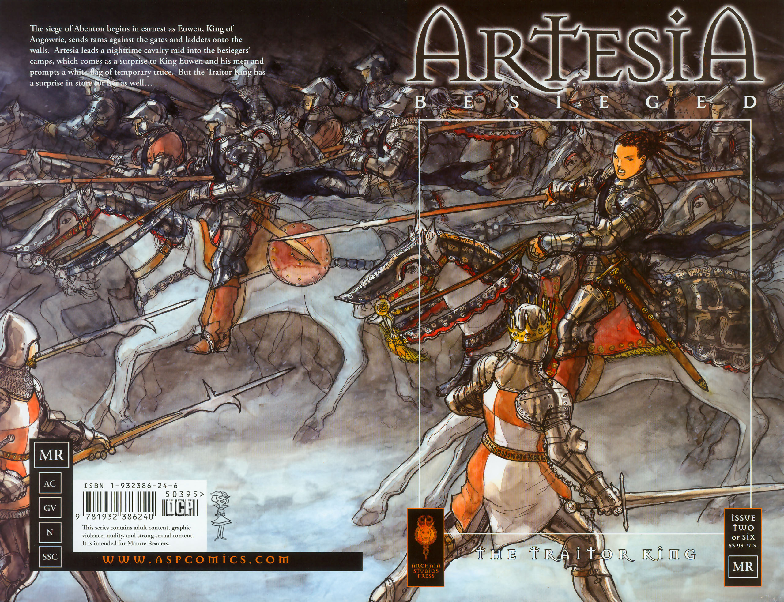 Read online Artesia Besieged comic -  Issue #2 - 1