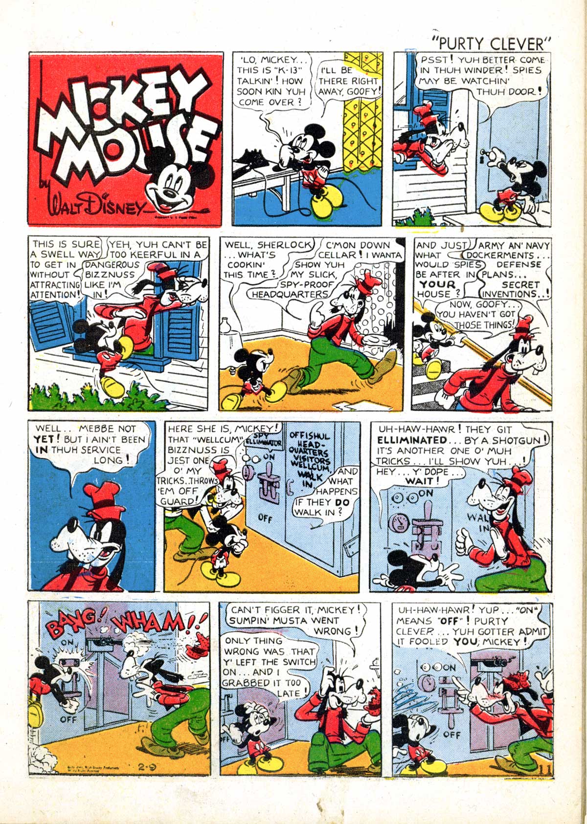 Read online Walt Disney's Comics and Stories comic -  Issue #33 - 13