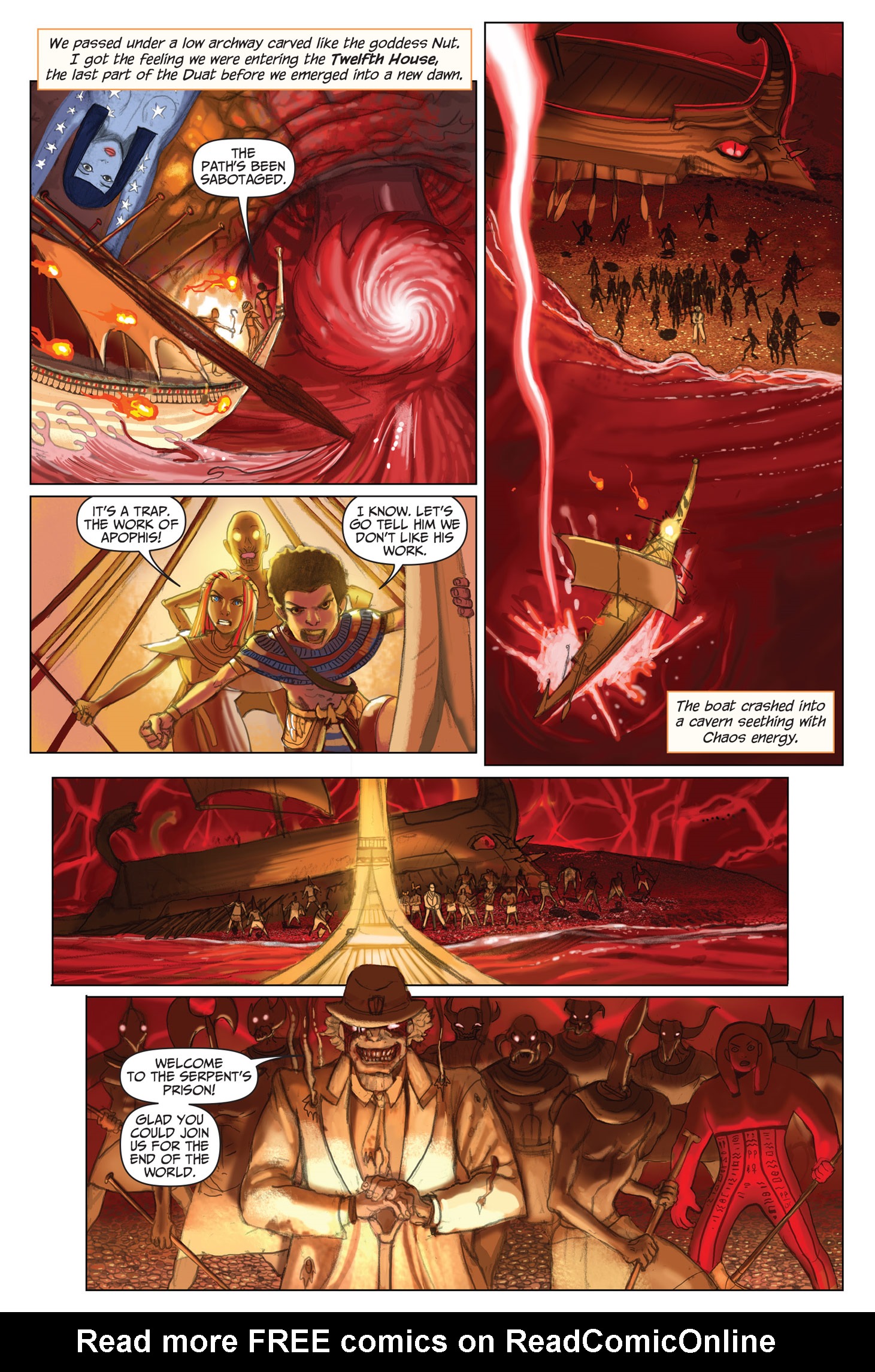 Read online The Kane Chronicles comic -  Issue # TPB 2 - 120