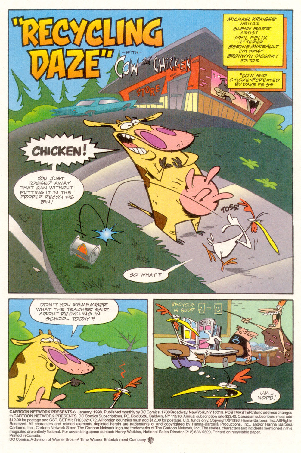 Read online Cartoon Network Presents comic -  Issue #6 - 2