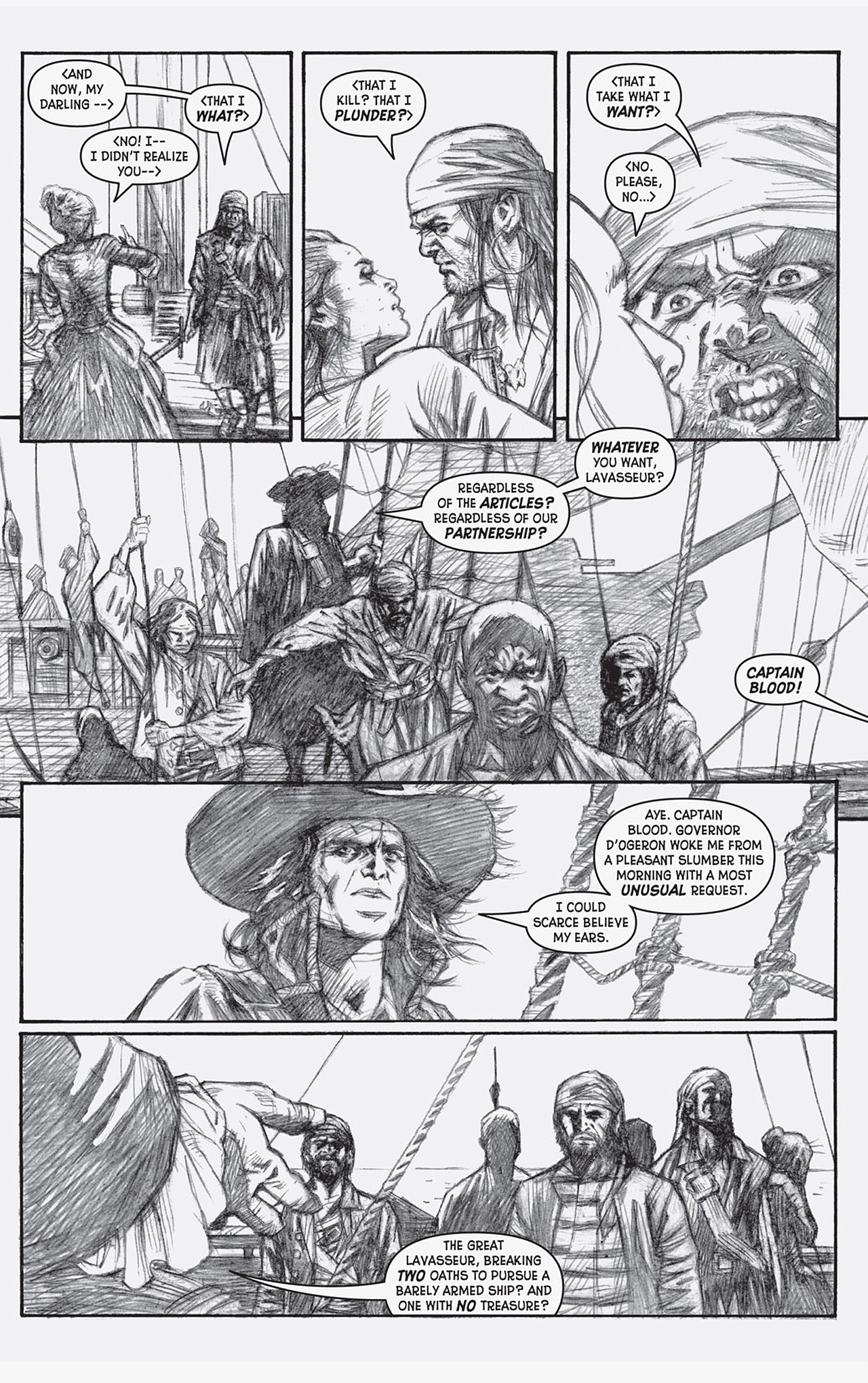 Read online Captain Blood: Odyssey comic -  Issue #2 - 22