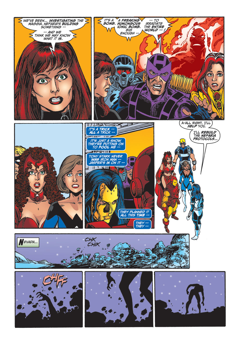 Read online Avengers (1998) comic -  Issue #33 - 22
